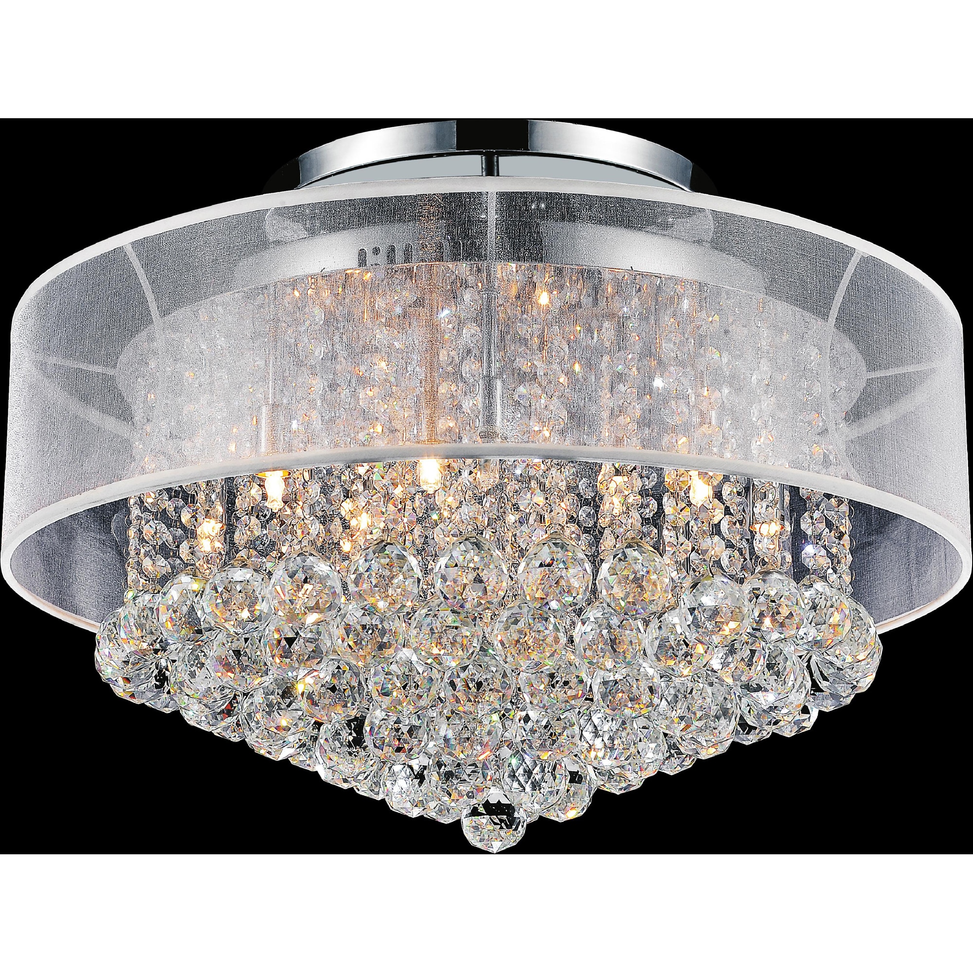 CWI Lighting 5062C24C (CLEAR + W) flushmounts - View #3