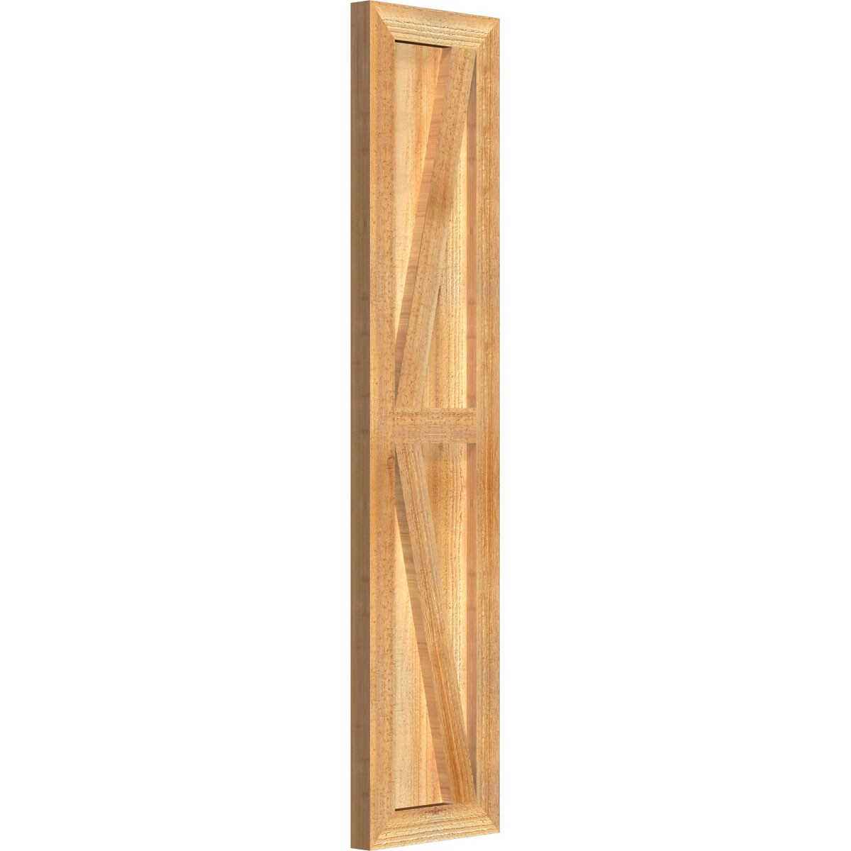 Ekena Millwork RBF06Z11X047RWR Exterior-Shutters - View #2