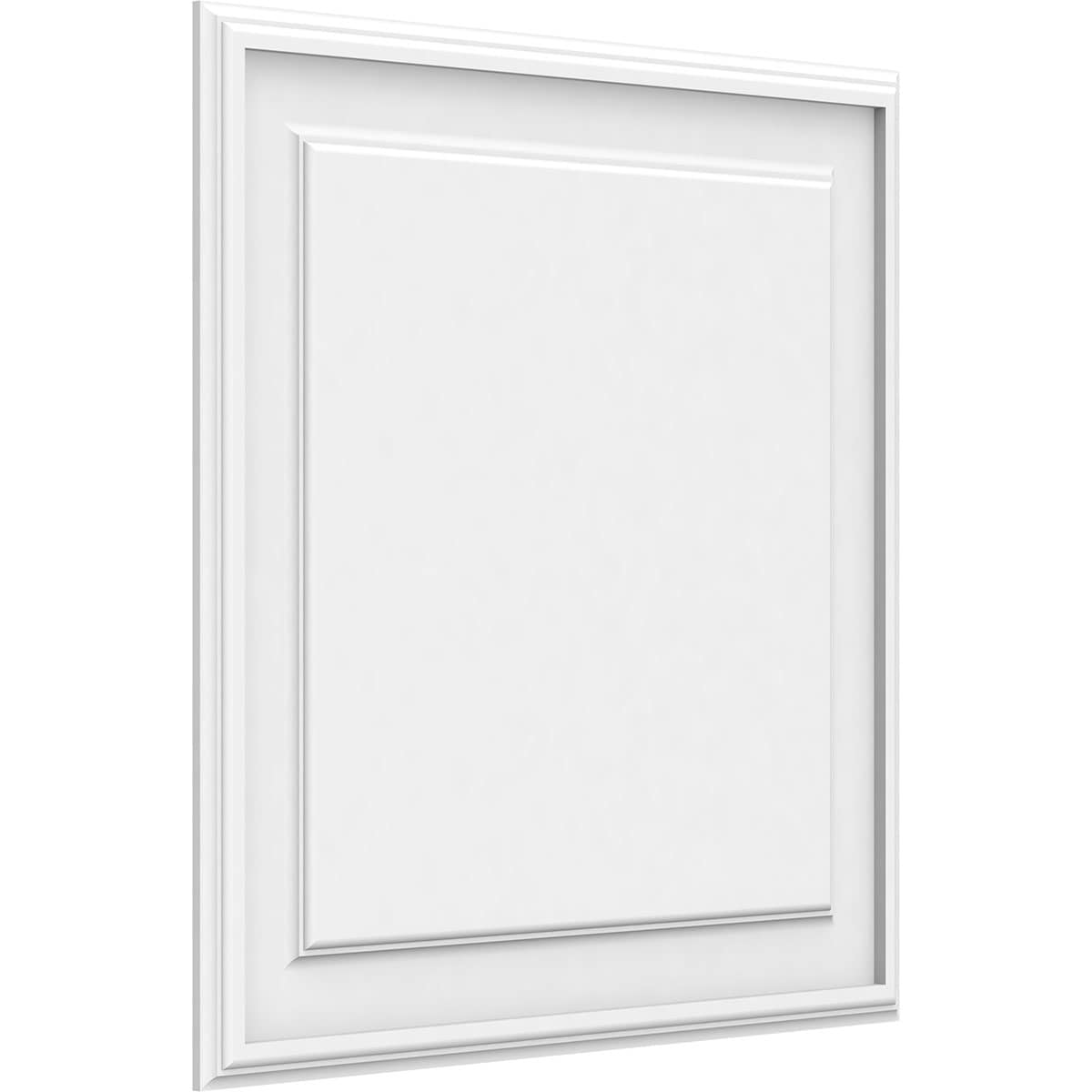 Ekena Millwork 24-in x 24-in Smooth White PVC Fretwork Wall Panel in ...