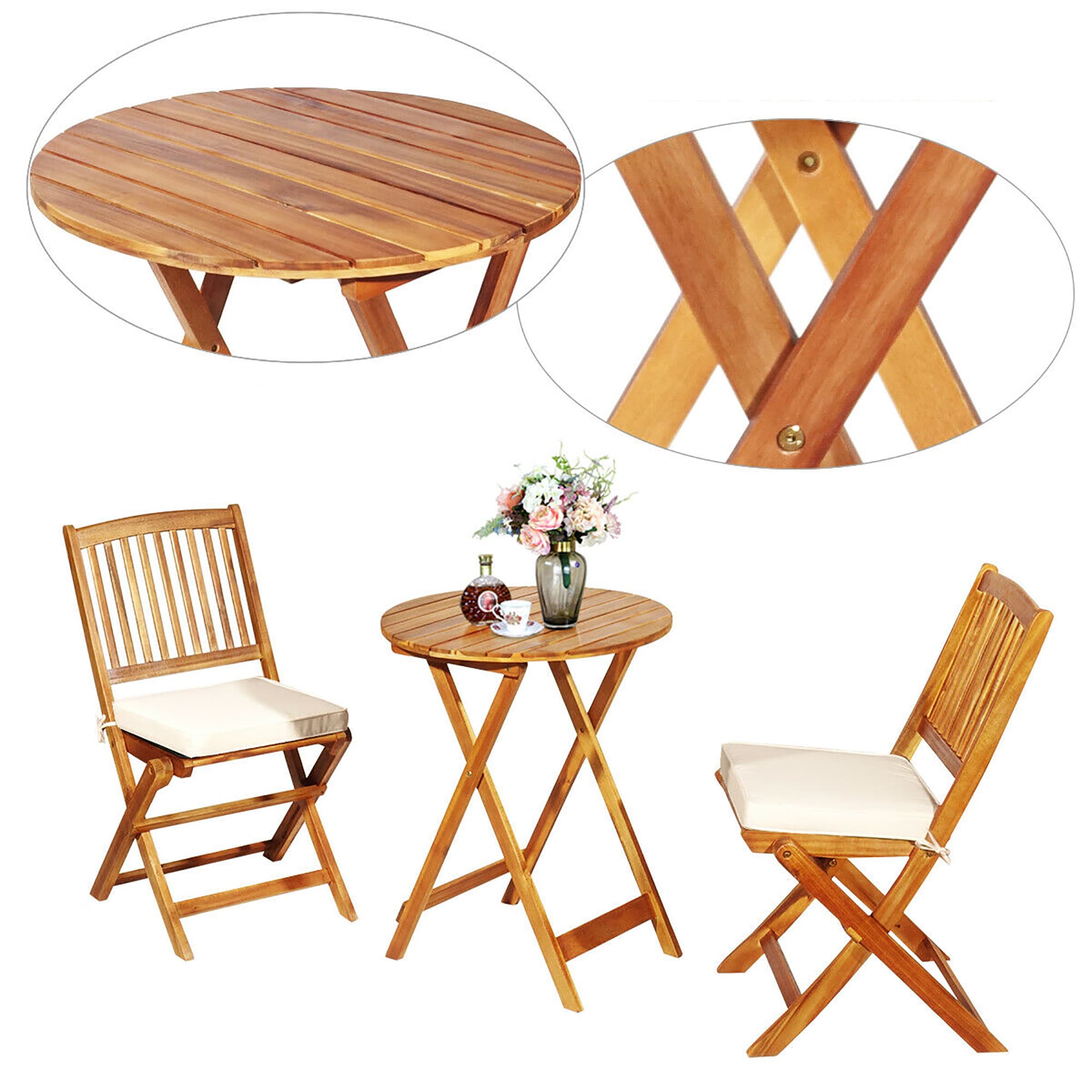 Costway HW65875CR Patio-Conversation-Sets - View #4