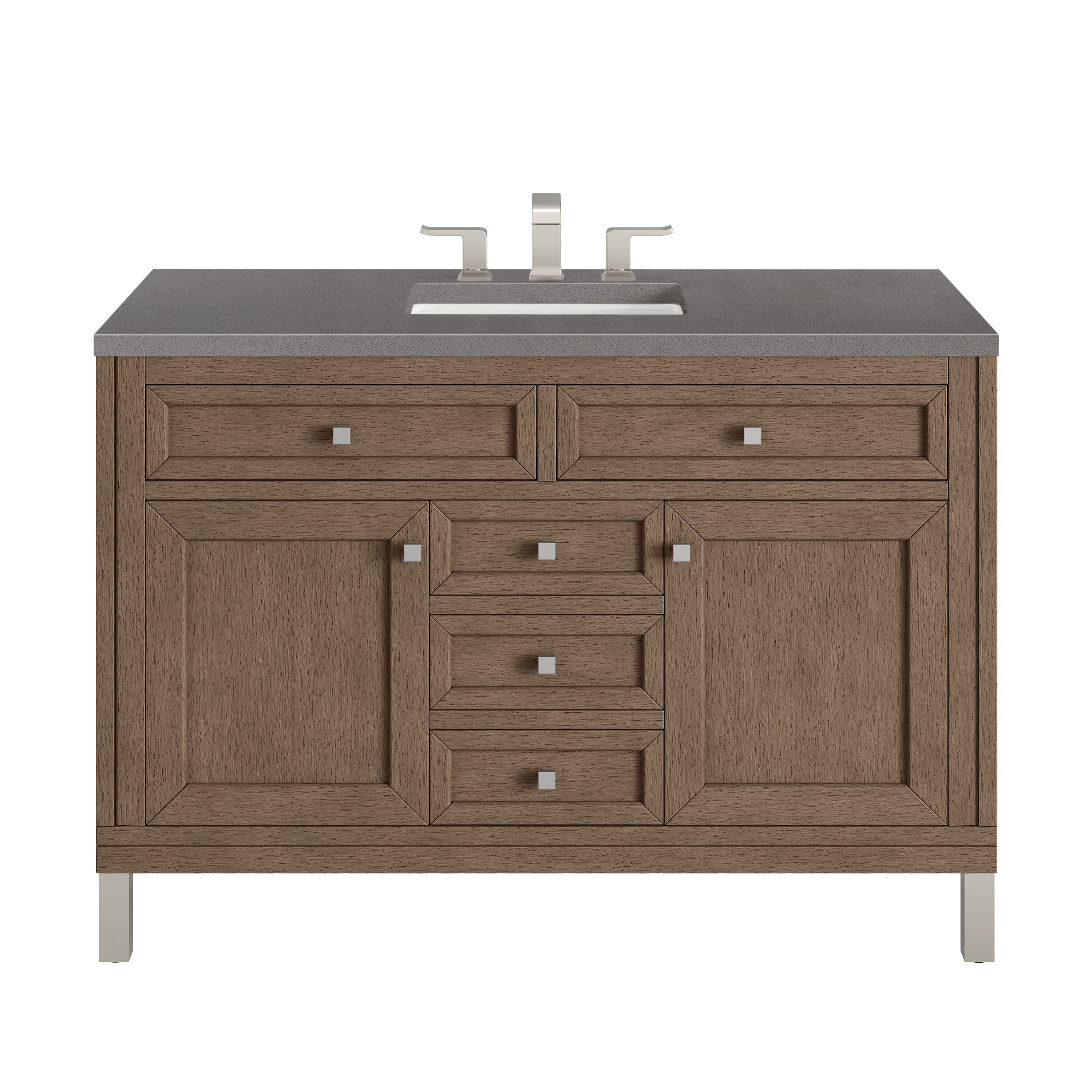 James Martin Vanities 305-V48-WWW-3GEX Bath-Vanity-Combo - View #2
