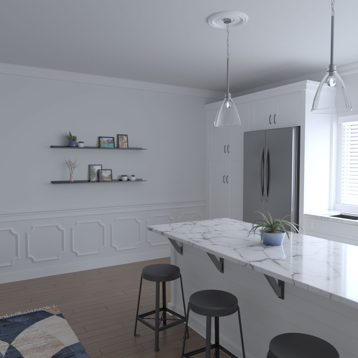 Ekena Millwork WPKUSC081P036 Wall-Panels - View #9