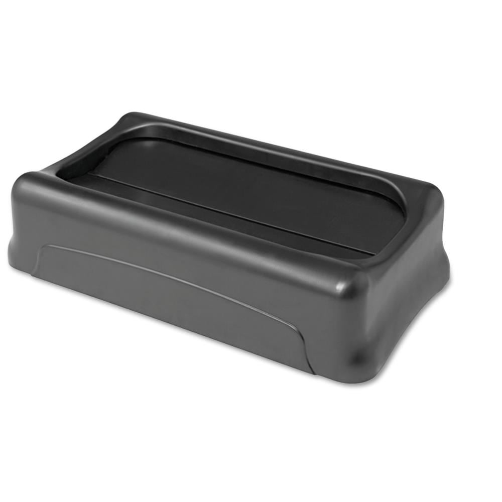 Rubbermaid Commercial Products Black Plastic Kitchen Trash Can Lid
