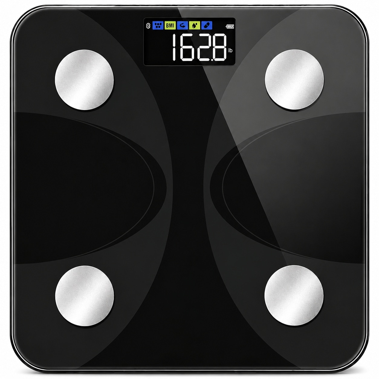 Aoibox  Digital Body Weight and Fat Percentage Scale with Large Display 13 Point Body Composition Analyzer