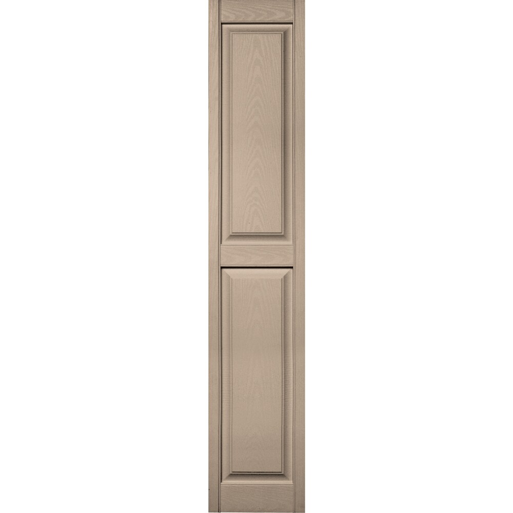 Vantage V4711480023 14.875-in W x 80.375-in H Wicker Exterior Shutters