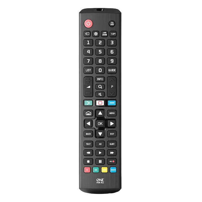 One For All 1-Device Universal Remote Control in the Universal Remotes  department at