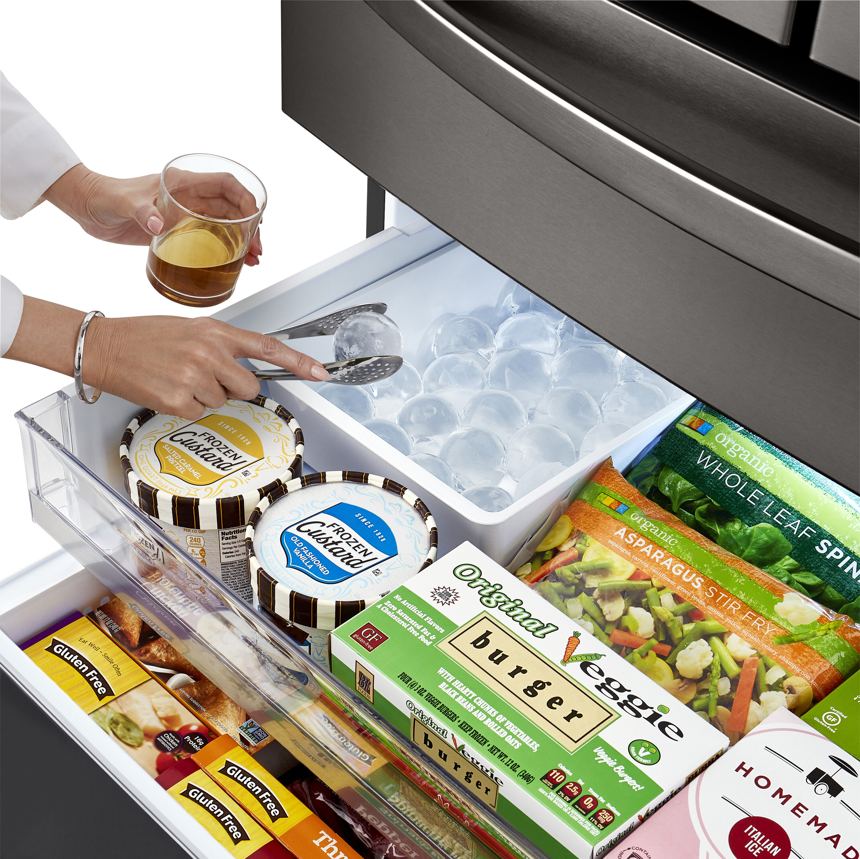 LG LRMVC2306D French-Door-Refrigerators - View #8