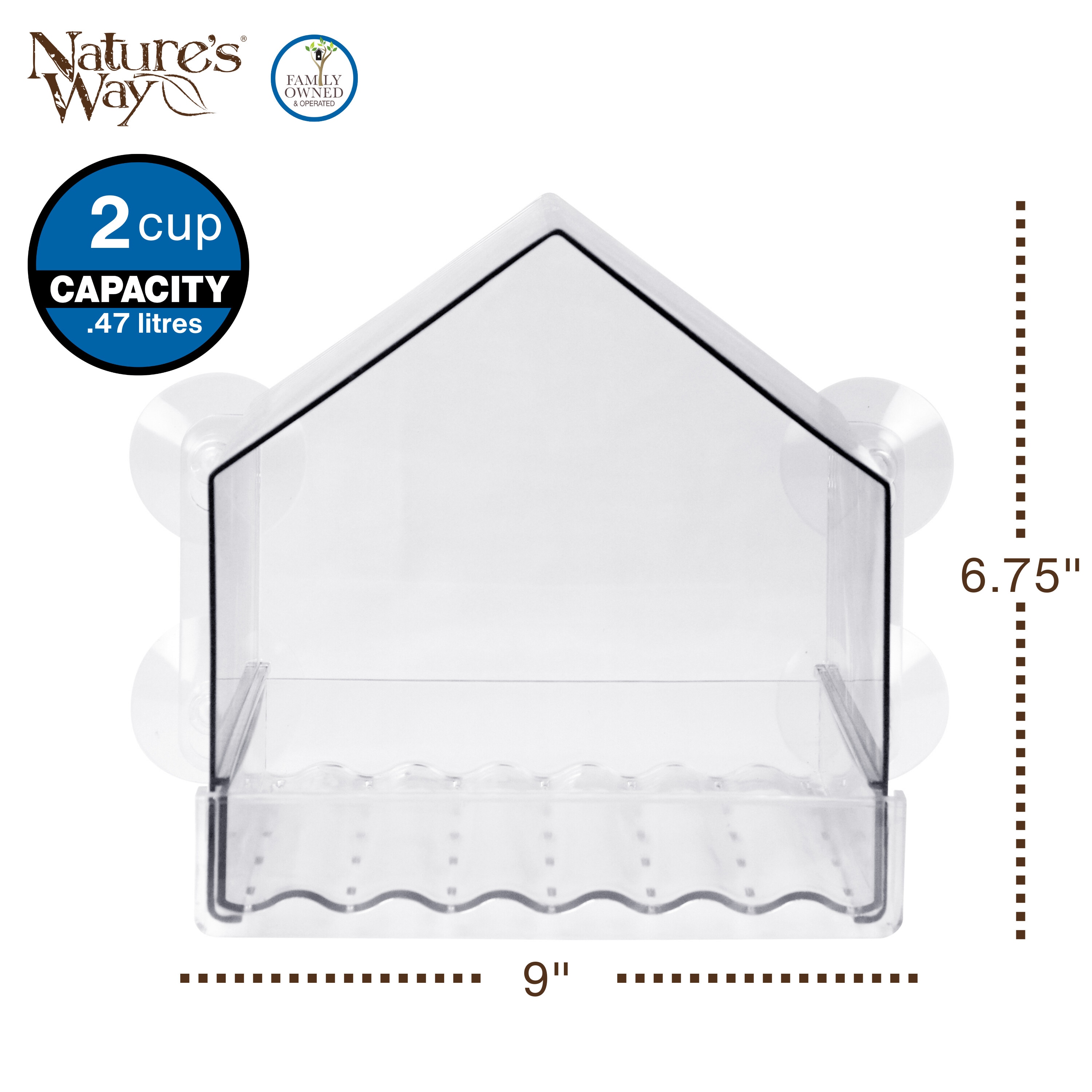 Nature's Way WIN-3-CP1 Bird-Feeders - View #4