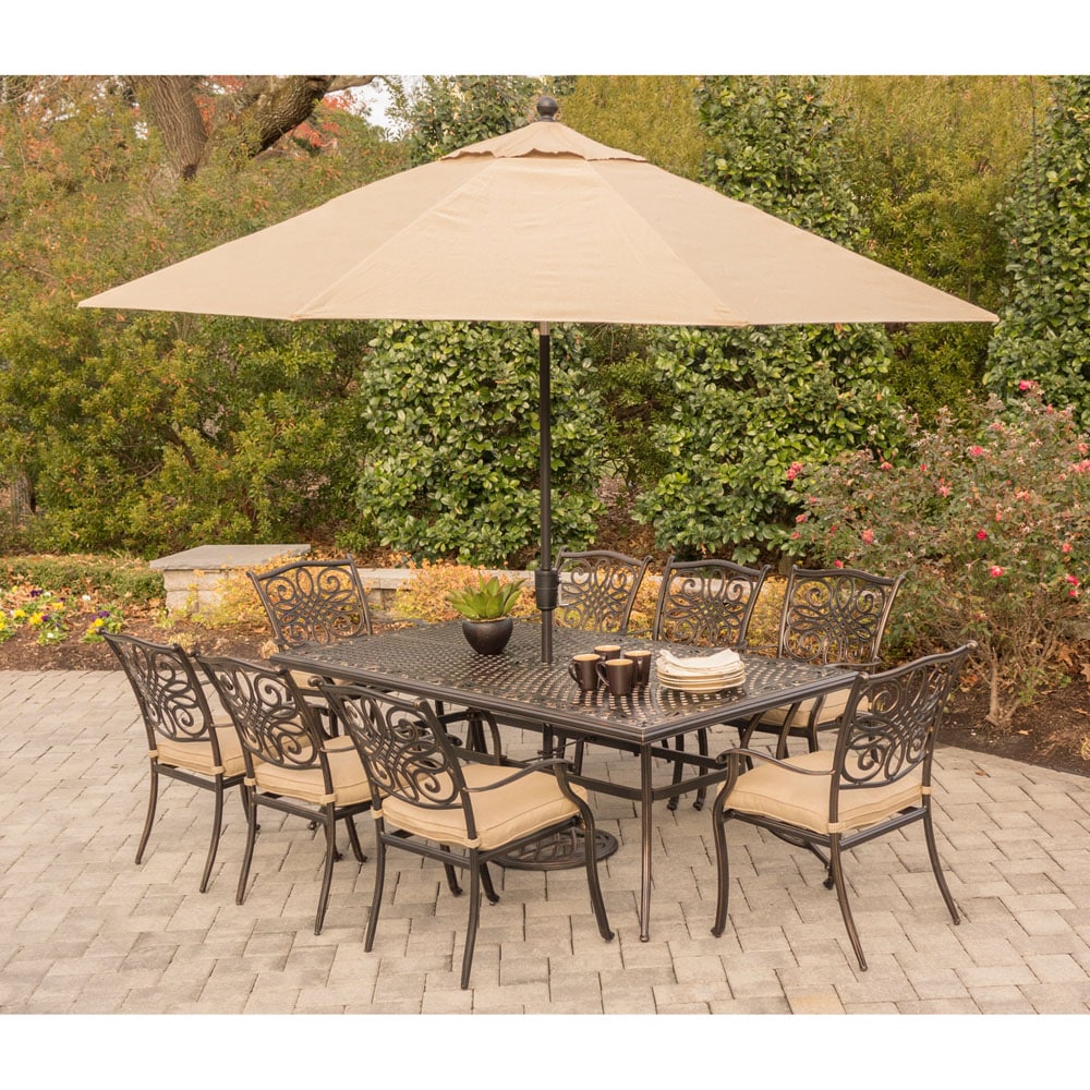 Hanover TRADDN9PC-SU Patio-Dining-Sets - View #10