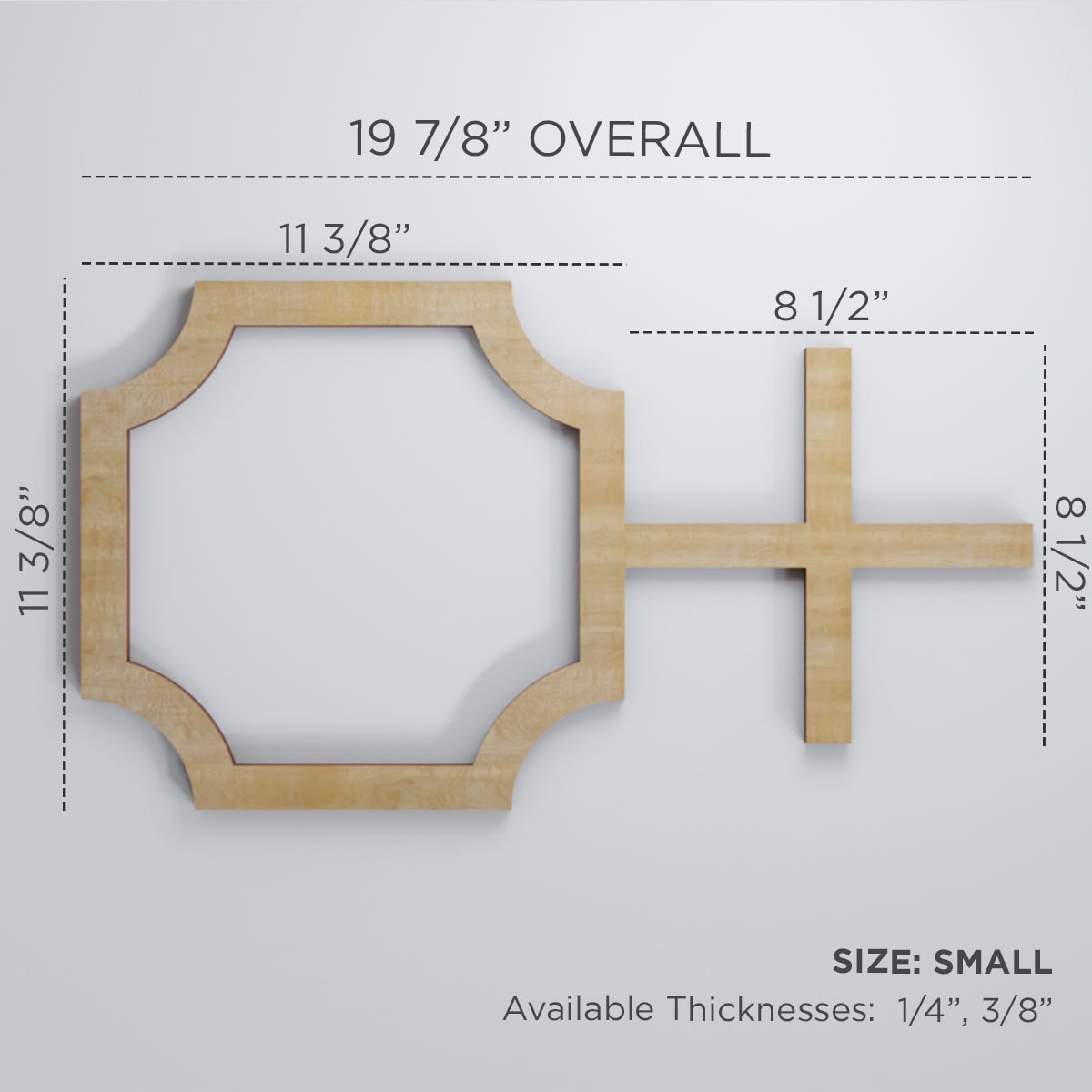 Ekena Millwork WALW12X12X0250BRDRO Wall-Panels - View #3