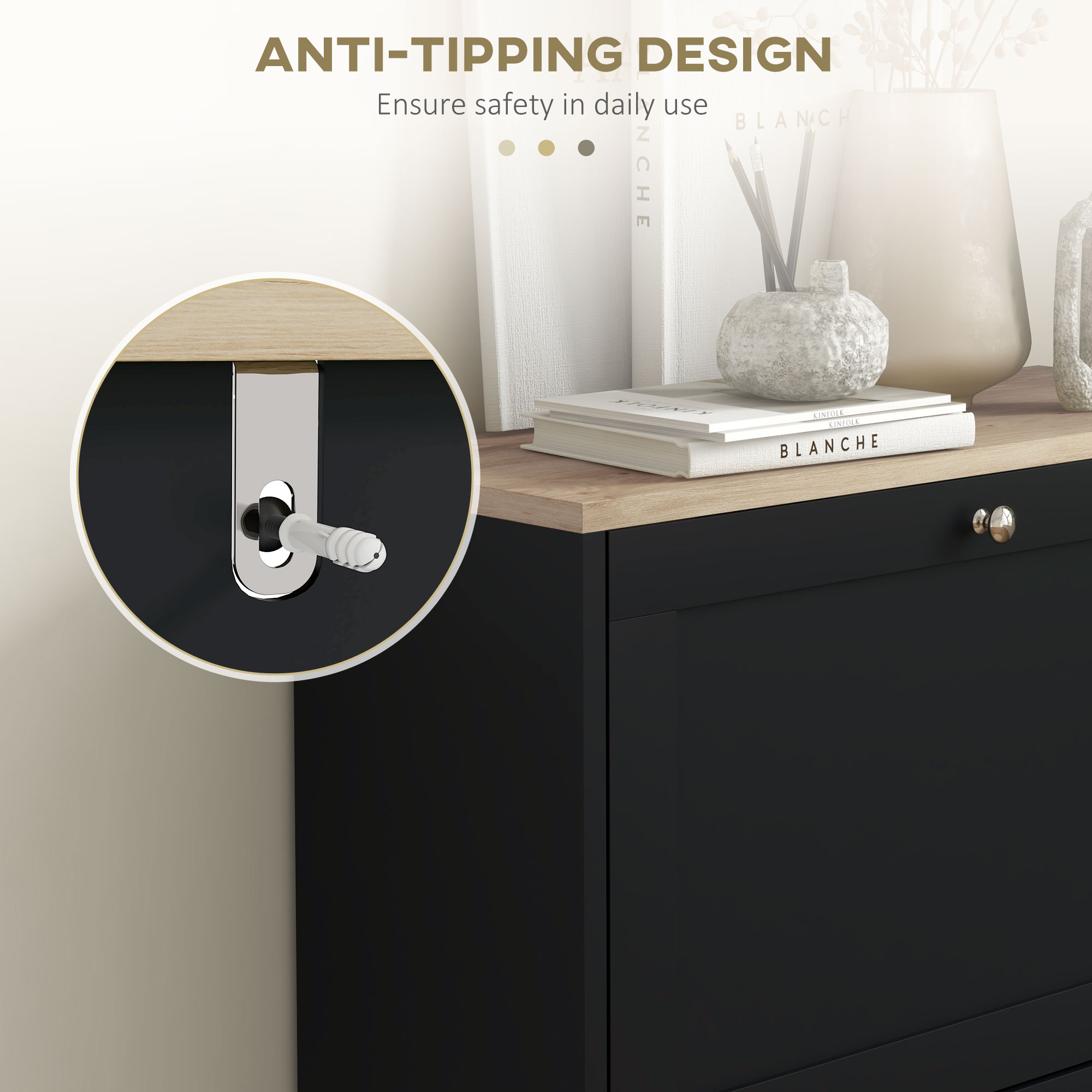 HomCom 837-516V80BK Coatrack-Stands-Pedestals - View #6