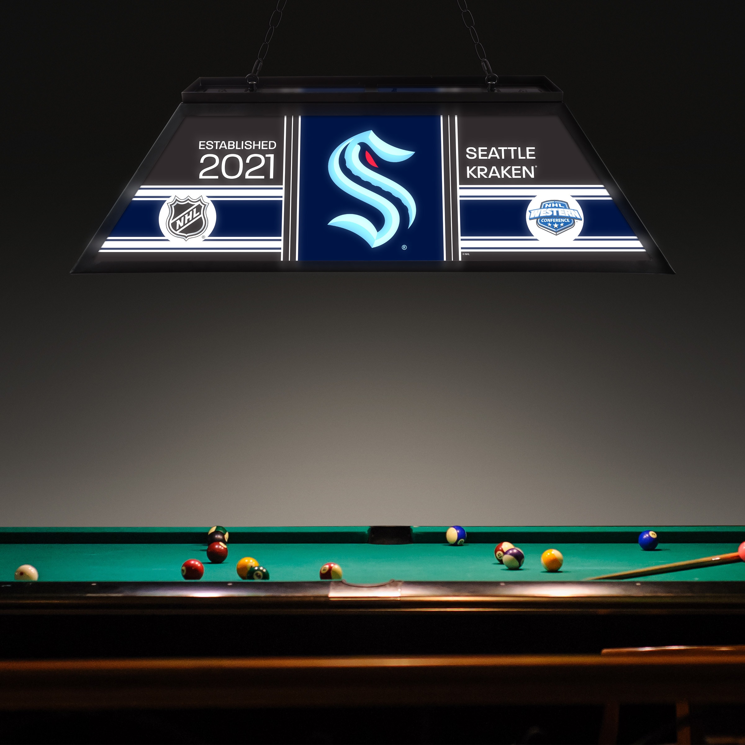 Trademark Gameroom NHL4400-SK-PCH Pool-Table-Lighting - View #3