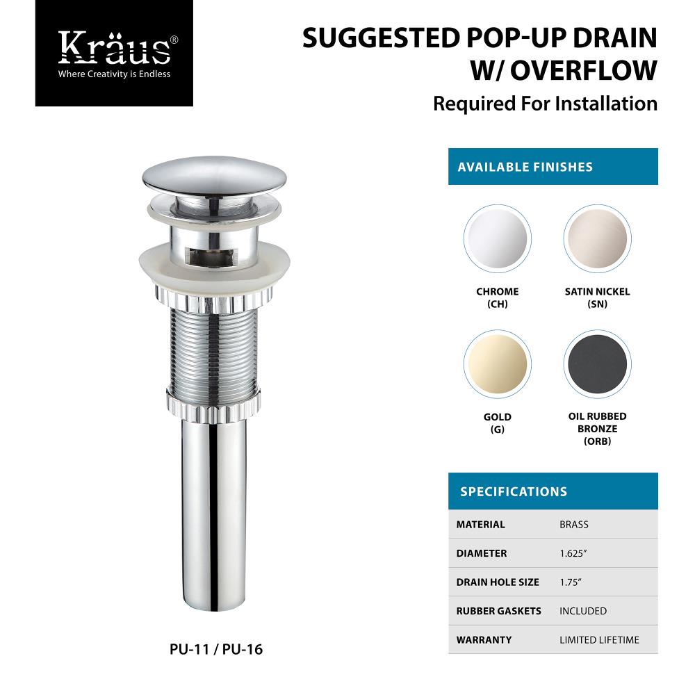 Kraus FUS-1011CH Lavatory-Faucets - View #4