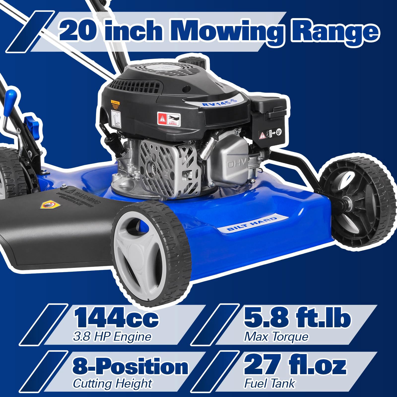 BILT HARD TMA-0563 Gas-Walk-Behind-Mowers - View #4