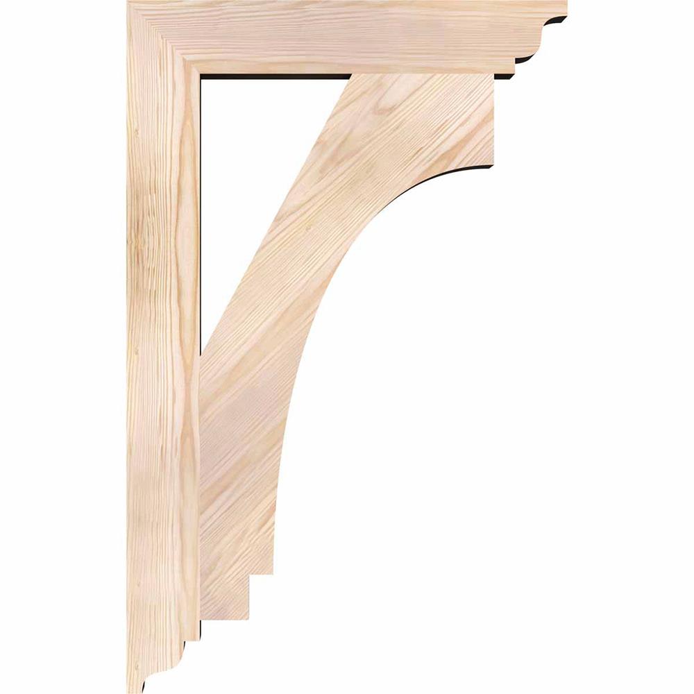 Ekena Millwork BKT04X22X34IMP01SDF Exterior-Brackets-Braces - View #3
