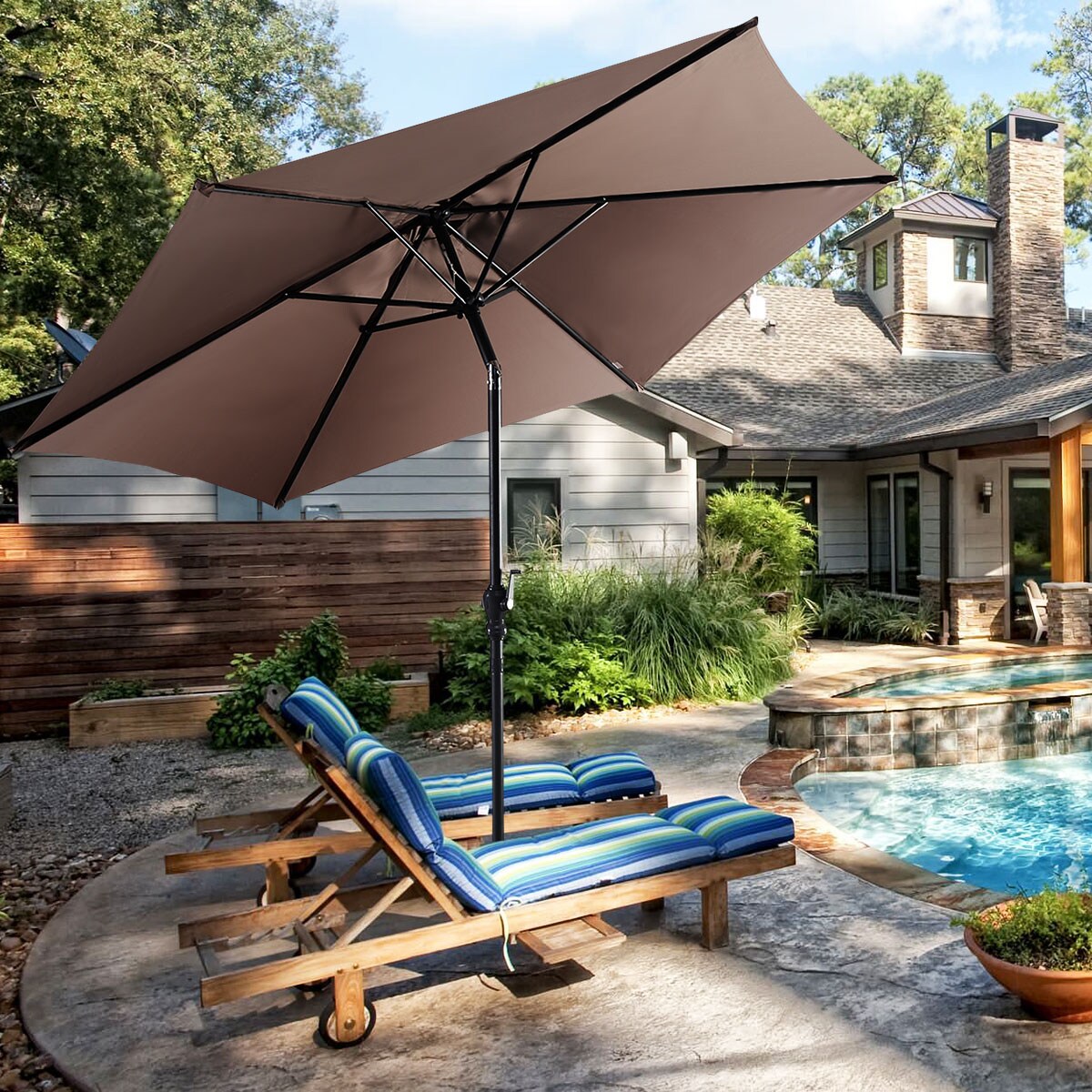 Costway OP2807TN Umbrellas-2 - View #5