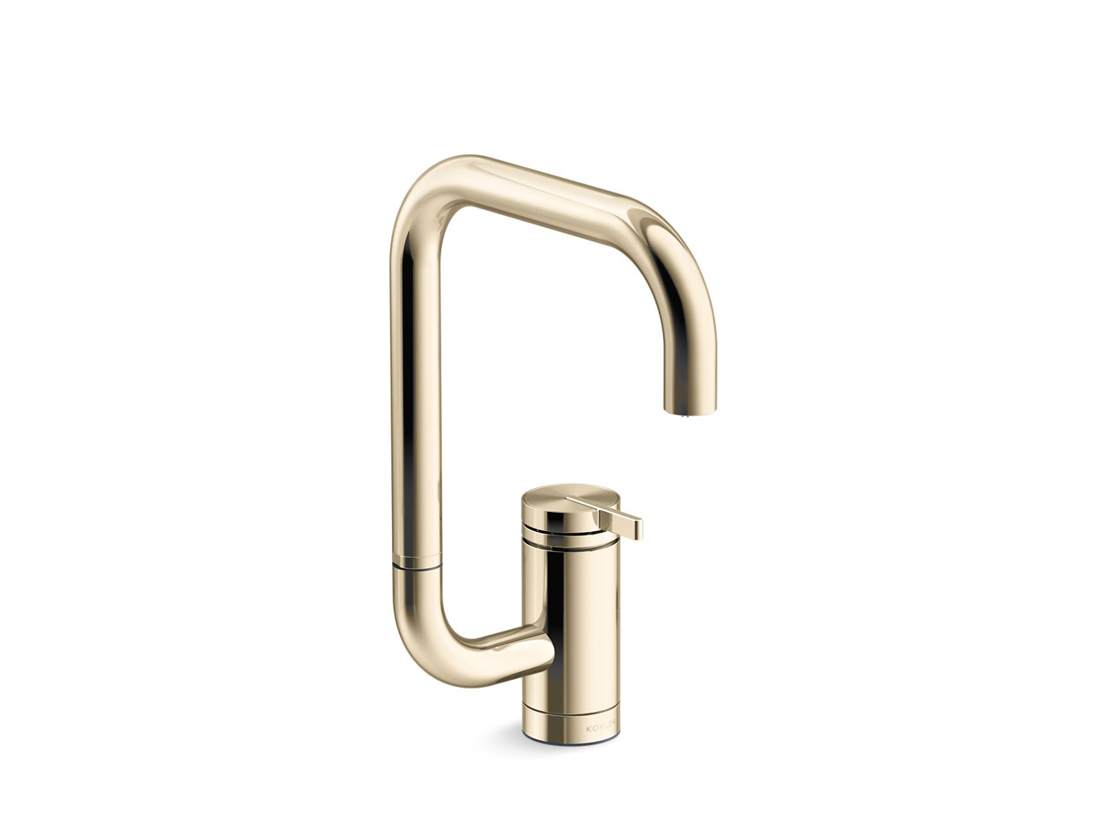 KOHLER 28290-AF Components Single-handle bar sink faucet with two-function extended-reach spout