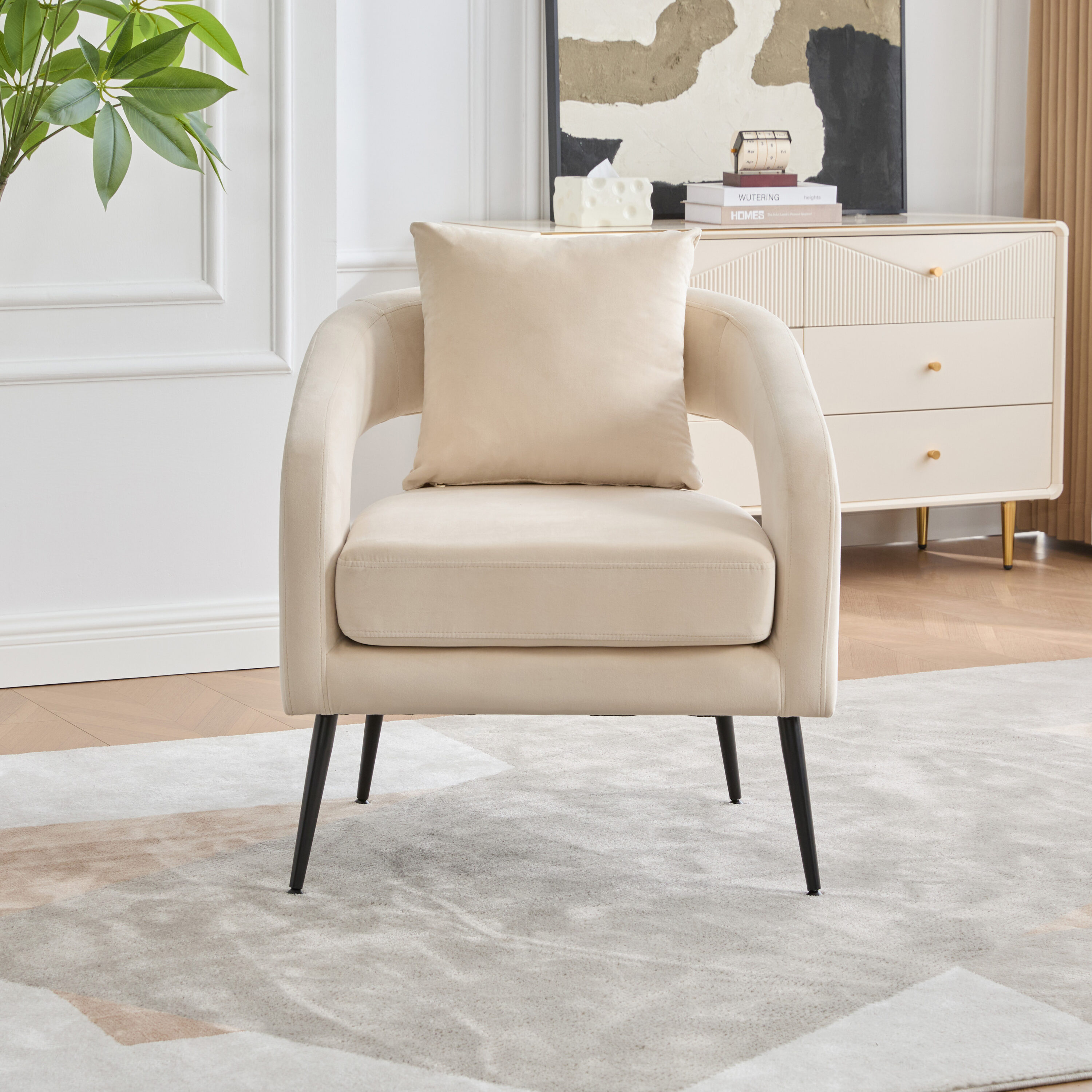 Aortzio HM-S2075-BEIGE chairs - View #5