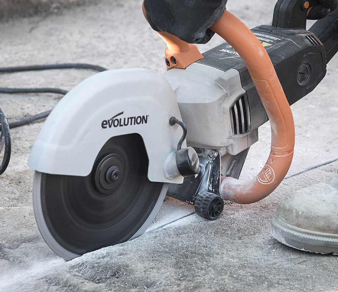 Evolution R230DCT 9-in Corded Concrete Saw In The Concrete Saws ...