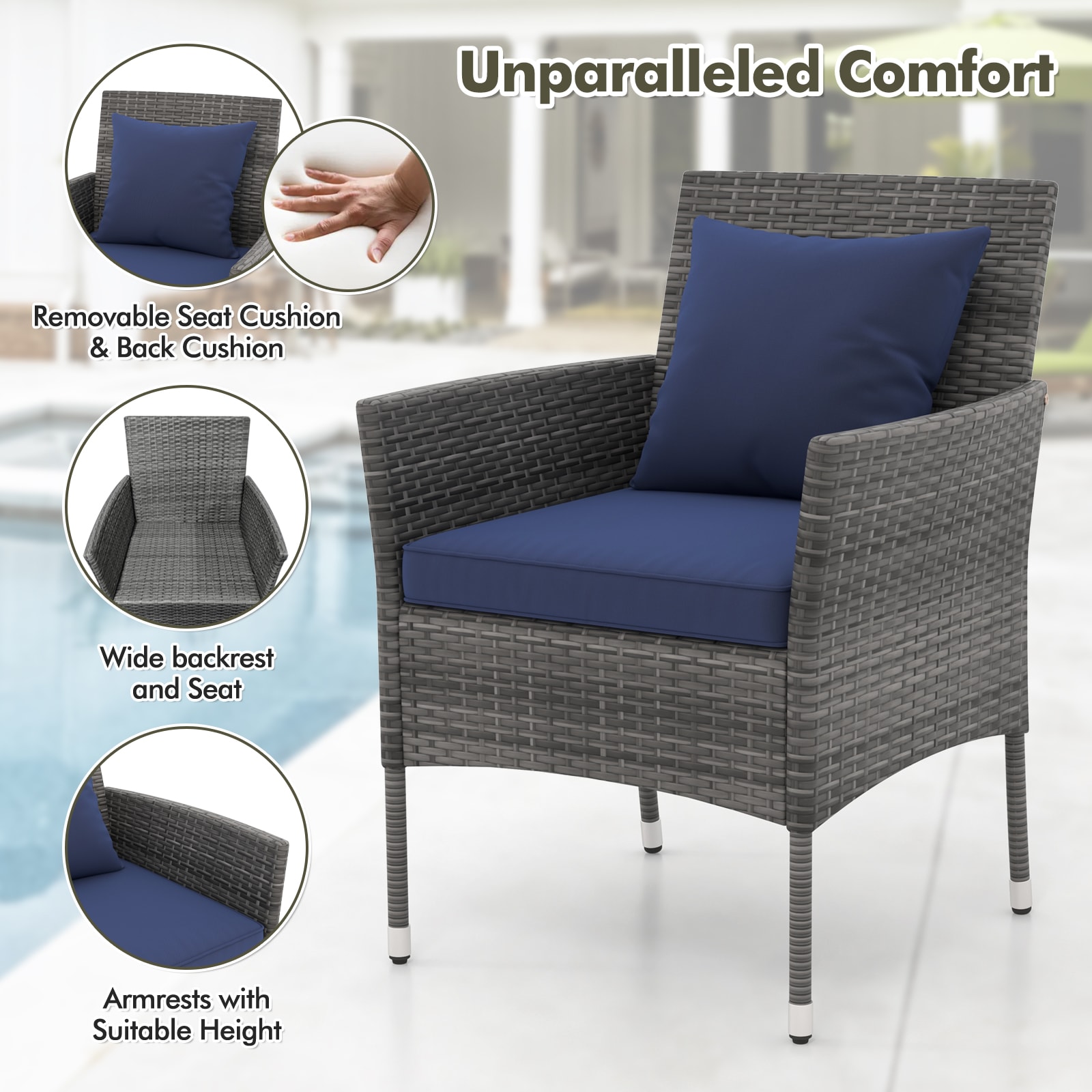 LIVIZA OUS70957NY Patio-Conversation-Sets - View #5