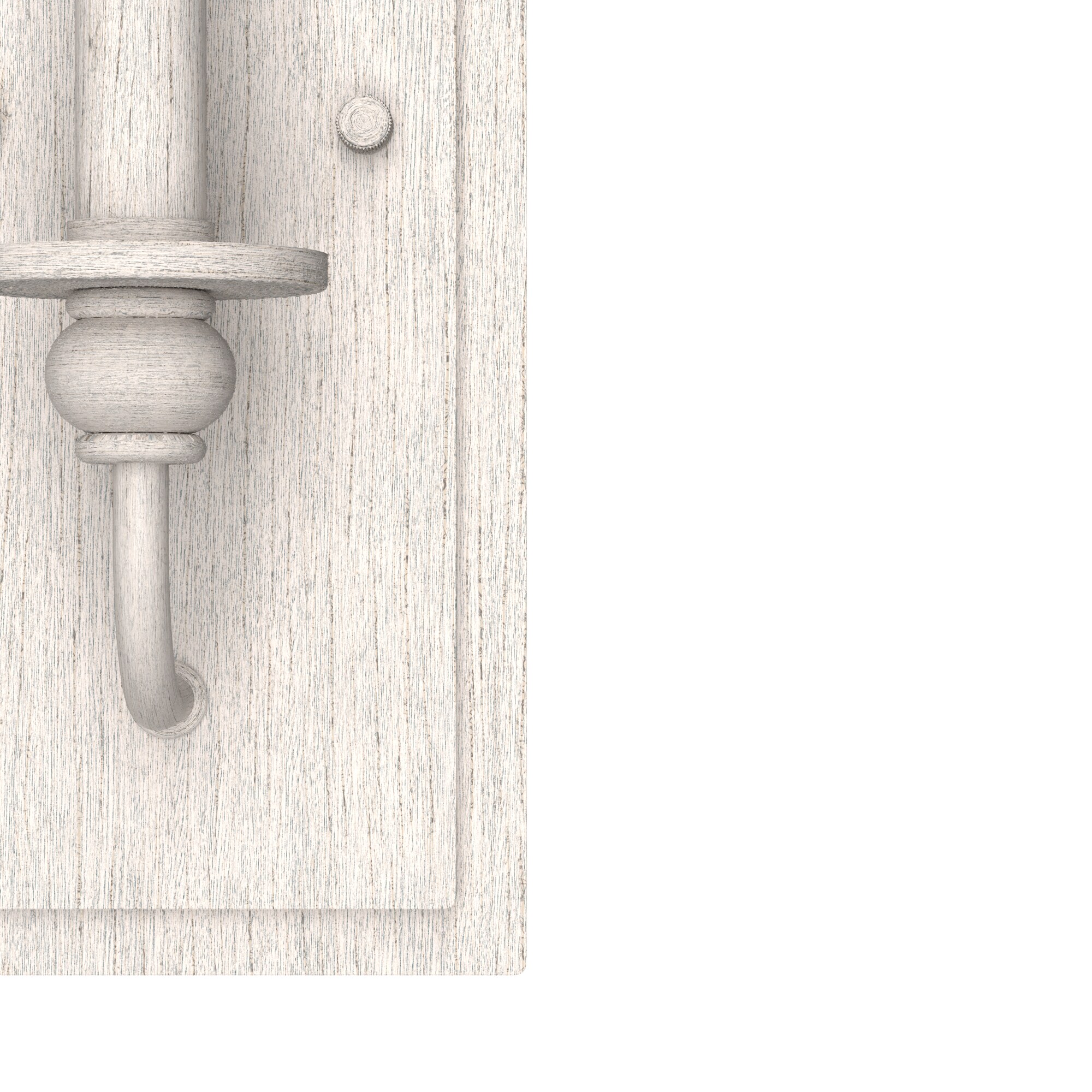 Southcrest Casual Elegance 24" Dimmable White Wall Sconce
