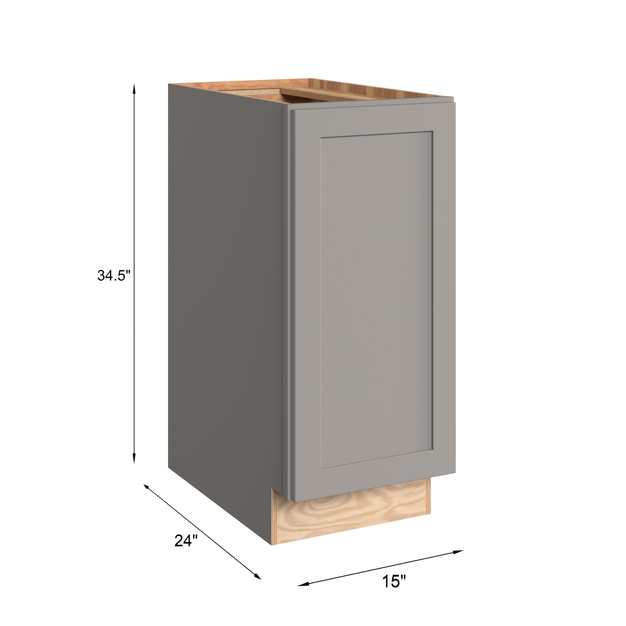 KraftMaid Momentum BWBB15.FHG81 Cabinets-Kitchen - View #3