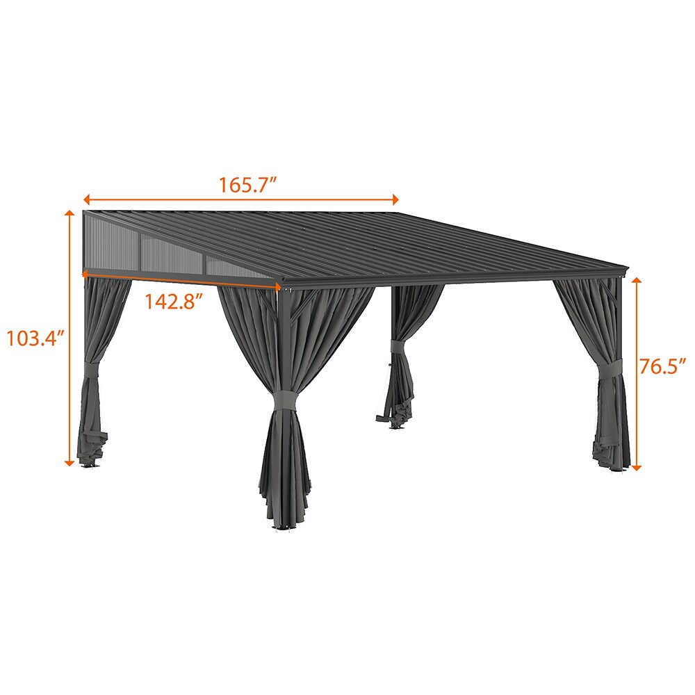 Homsee V-KF510012-02-ABC Wood-Resin-Gazebos - View #12