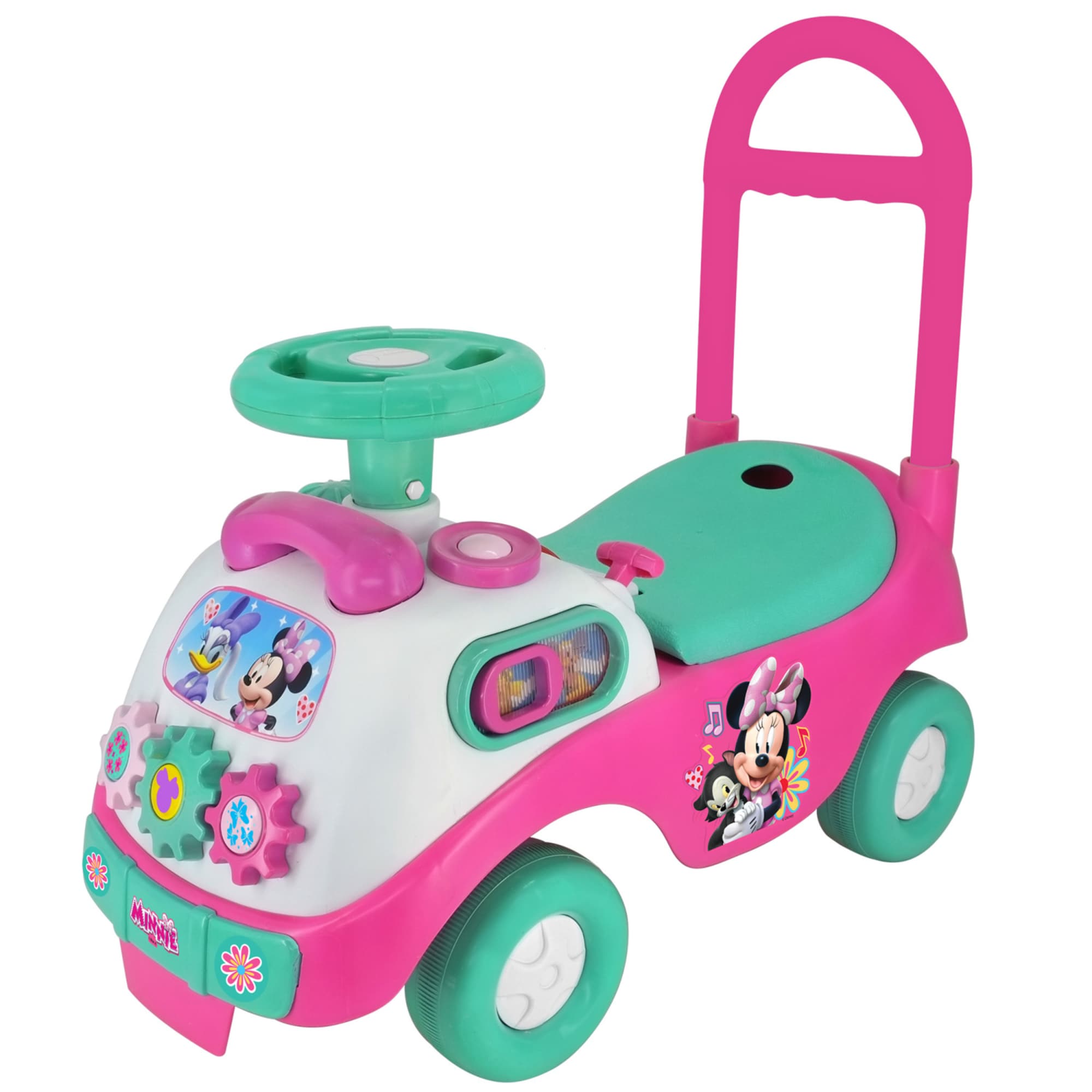 minnie mouse ride along car