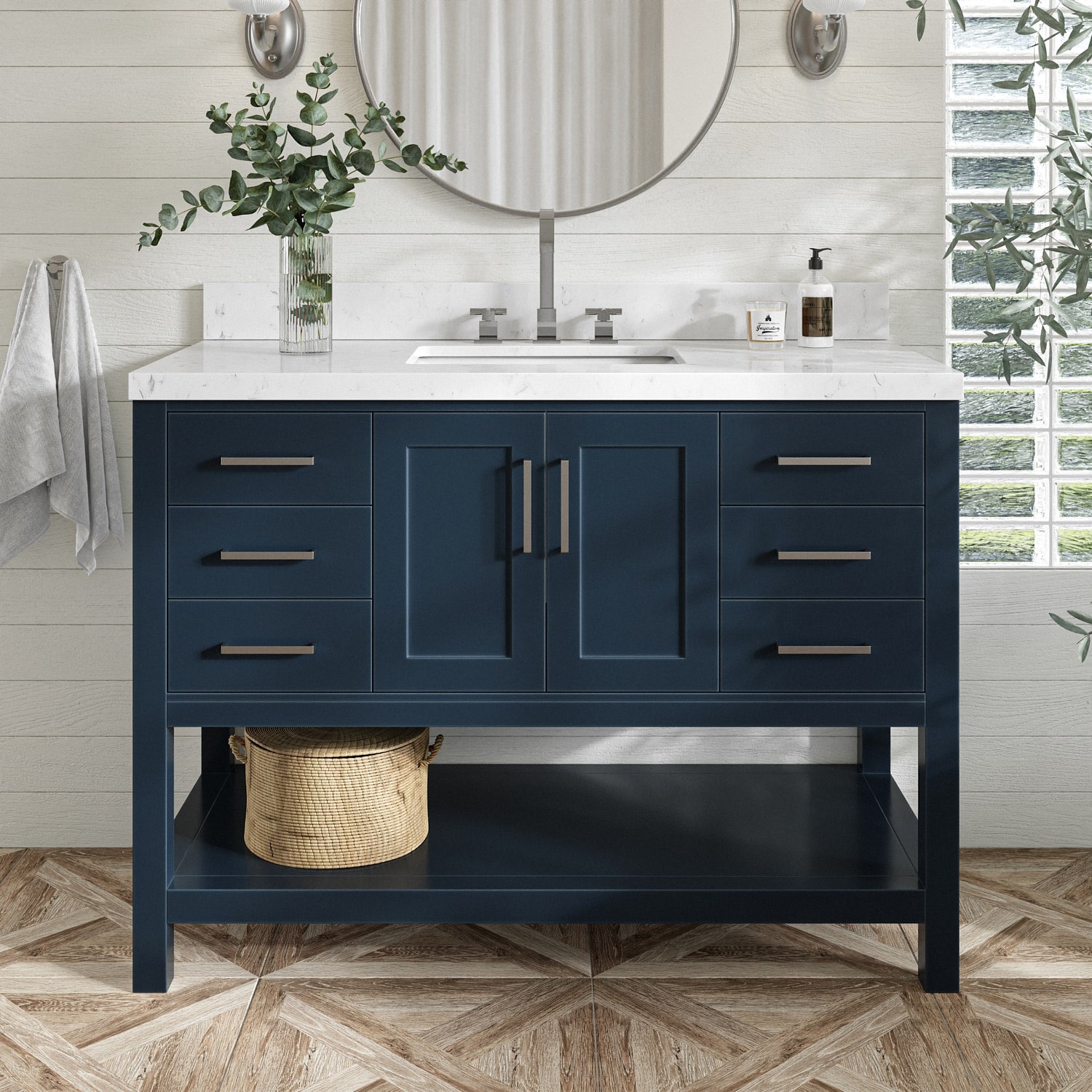 ARIEL S048S-BC-MNB vanities - View #2