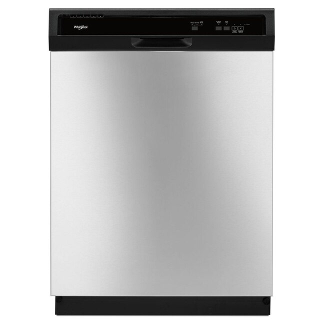 Whirlpool 63-Decibel Front Controls 24-in Built-In Dishwasher with 1 ...