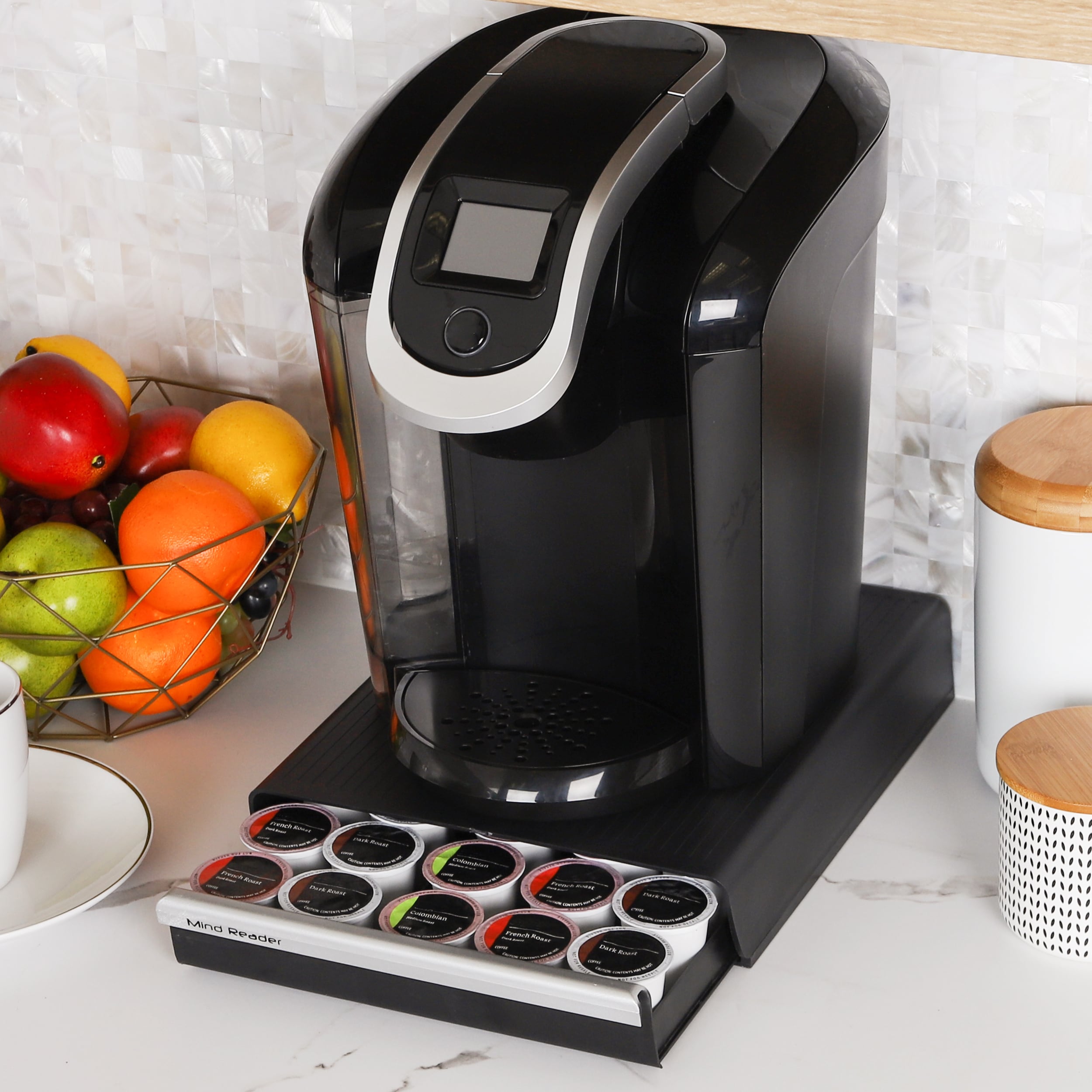 Mind Reader TRY30-BLK Coffee-Beverage-Organizers - View #6