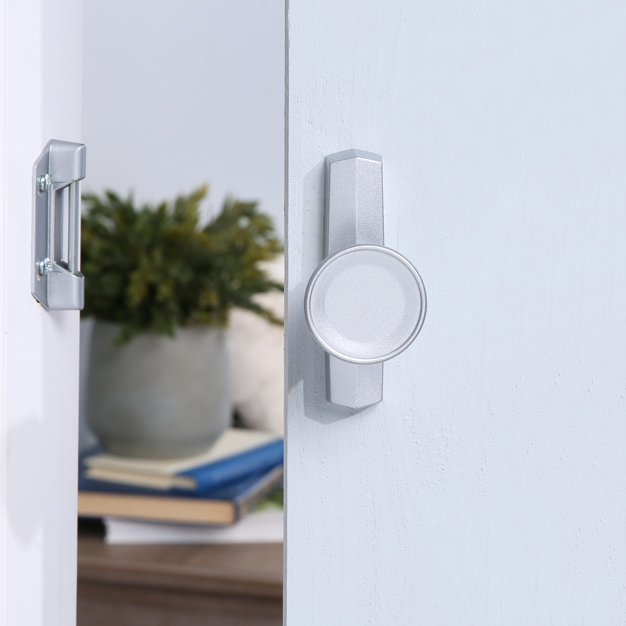 WRIGHT PRODUCTS V670 UNIVERSAL KNOB LATCH, ALUM Screen-Storm-Door-Handles - View #2