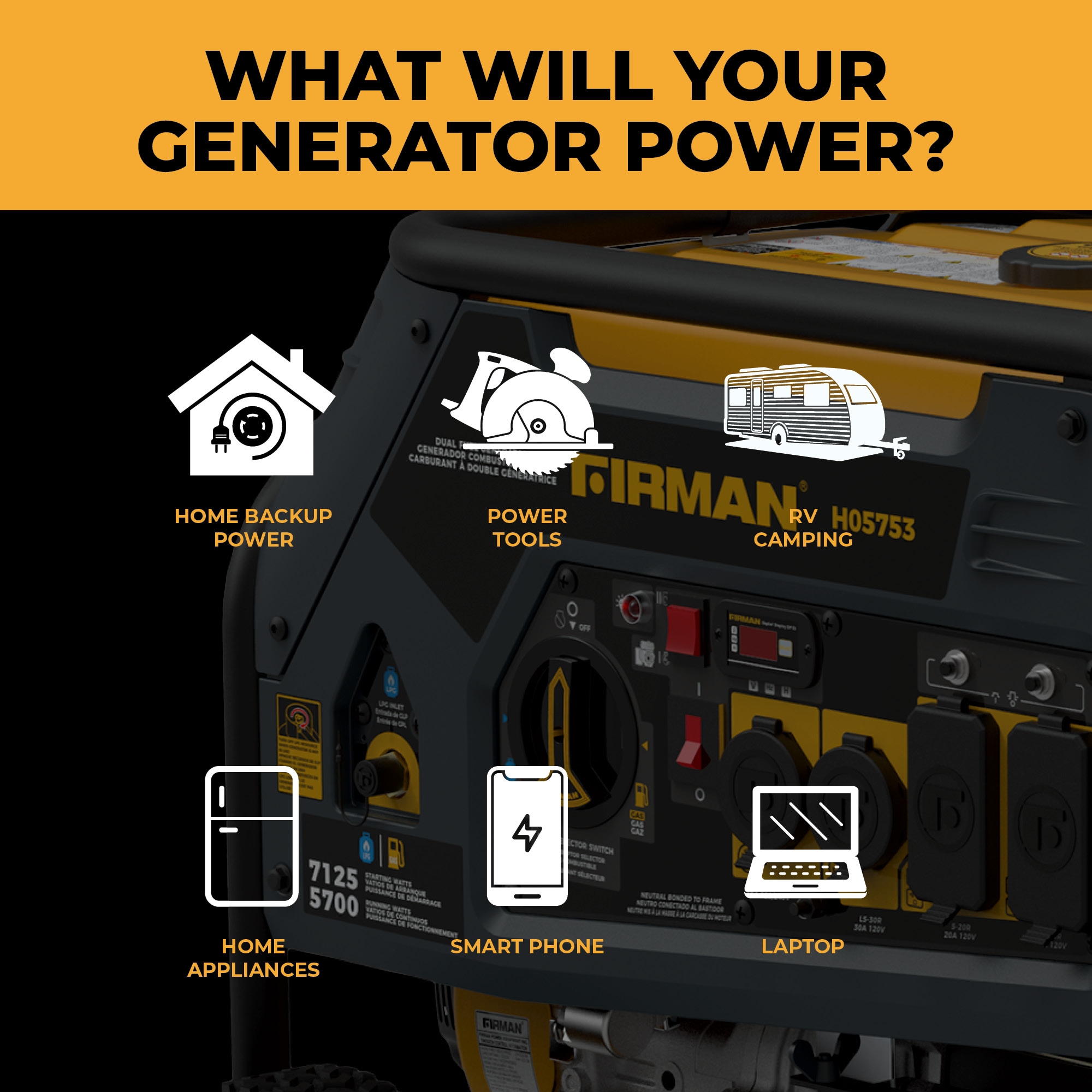 Firman H05753 Portable-Generators - View #9
