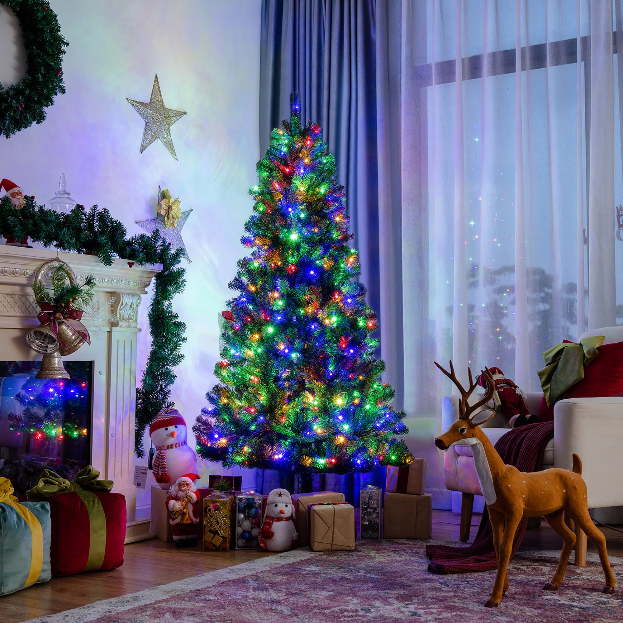 Costway CM23525US Artificial-Christmas-Trees - View #5