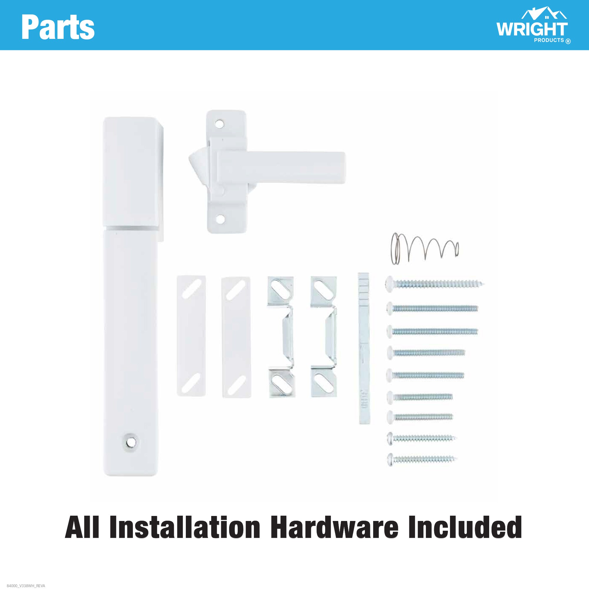 WRIGHT PRODUCTS V338WH Screen-Storm-Door-Handles - View #3