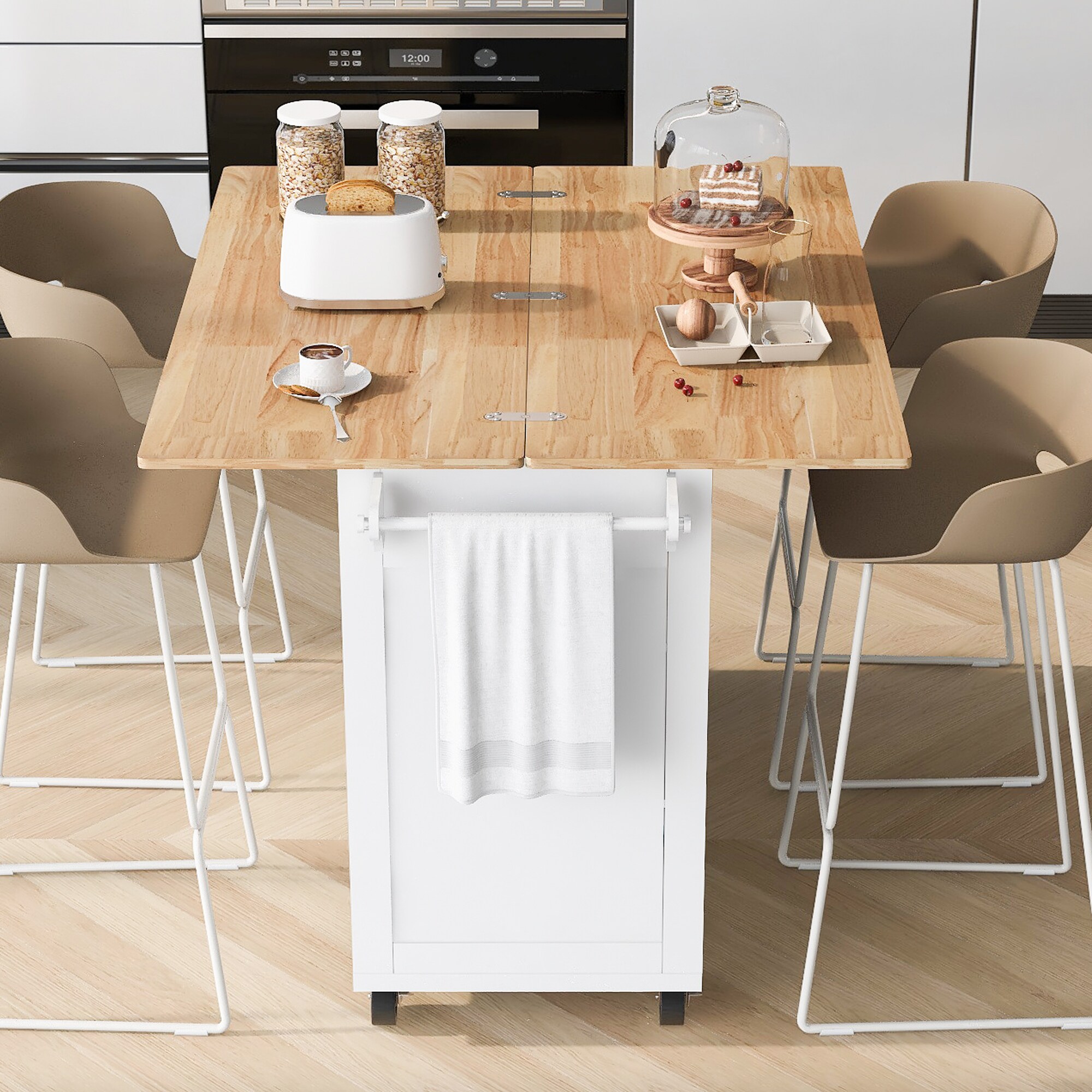 ModernLuxe N707P173036W Kitchen-Furniture - View #2
