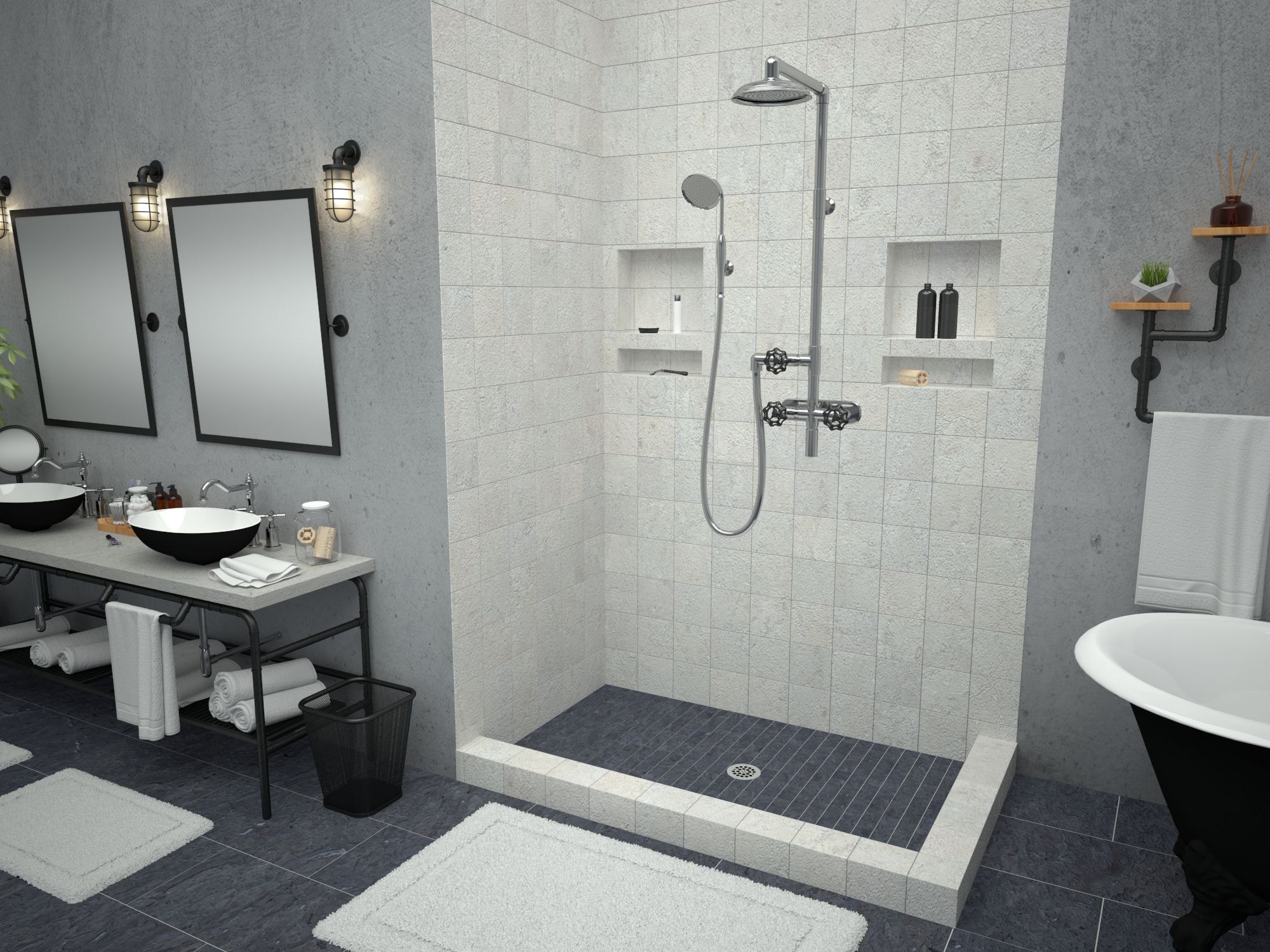 Tile Redi P3048CDR-PVC Shower-Floors - View #8