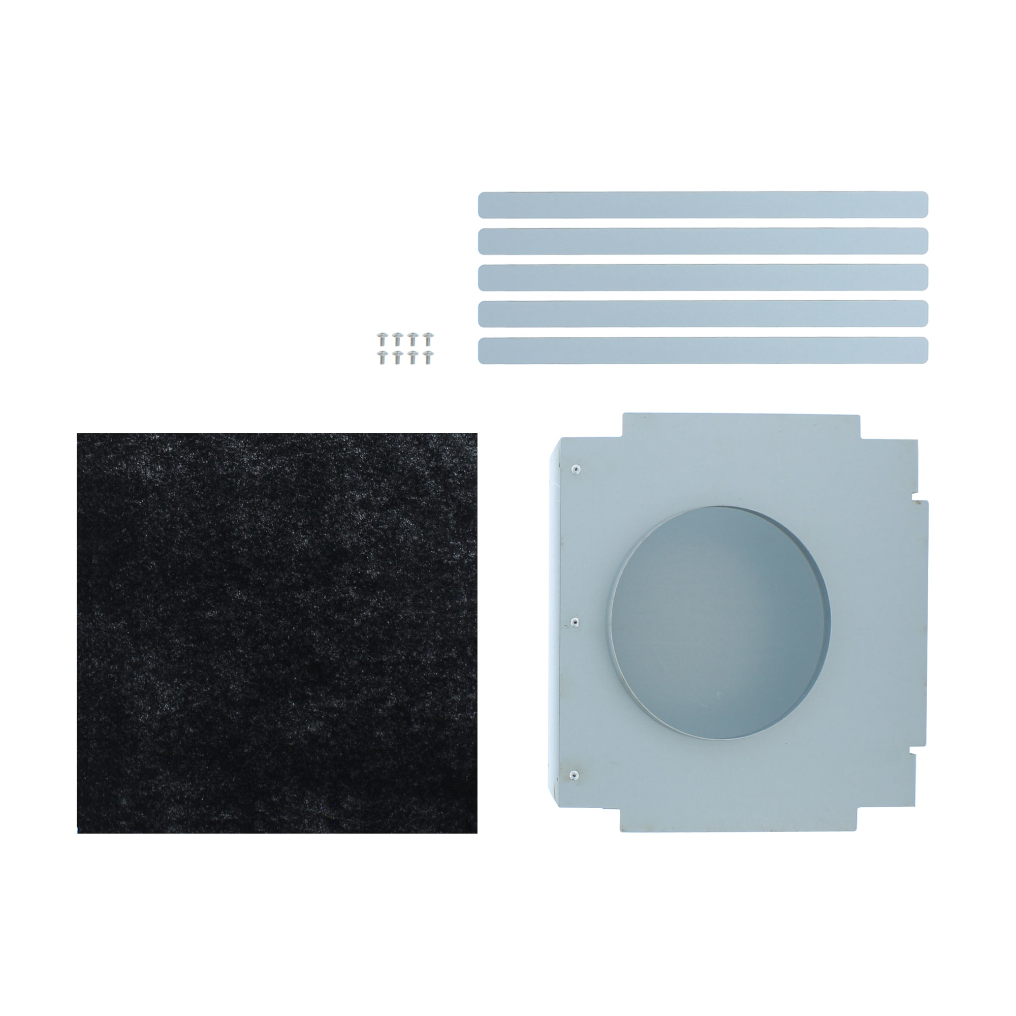 Zephyr ZRC-02AZ Duct-Free Island range hood Recirculation kit Black