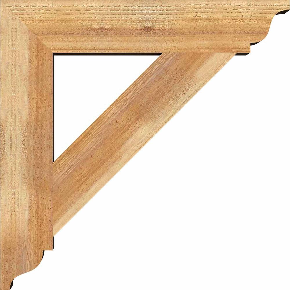 Ekena Millwork BKT04X22X22TRA01RWR Exterior-Brackets-Braces - View #3