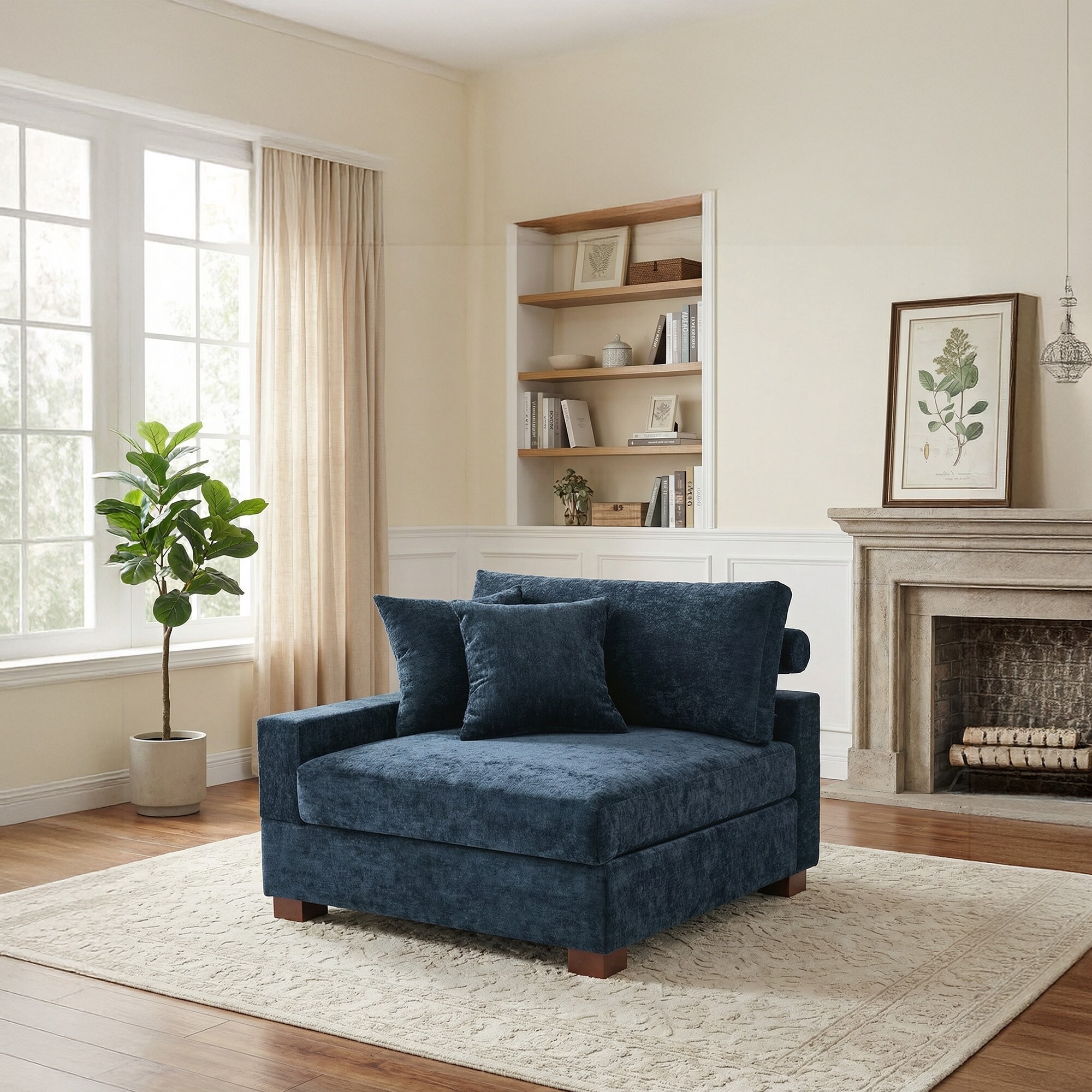Dreamsidea LS-CS07-C-BLU-AC-R Sofas-Loveseats - View #5