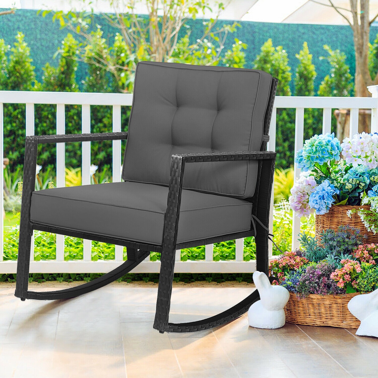 Forclover HYFC-6722GR Patio-Chairs - View #9
