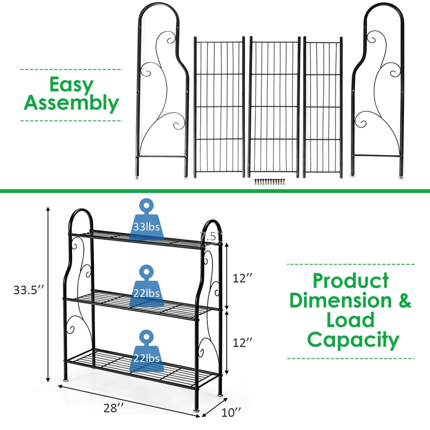 Costway CSHY005200 Plant-Stand - View #5