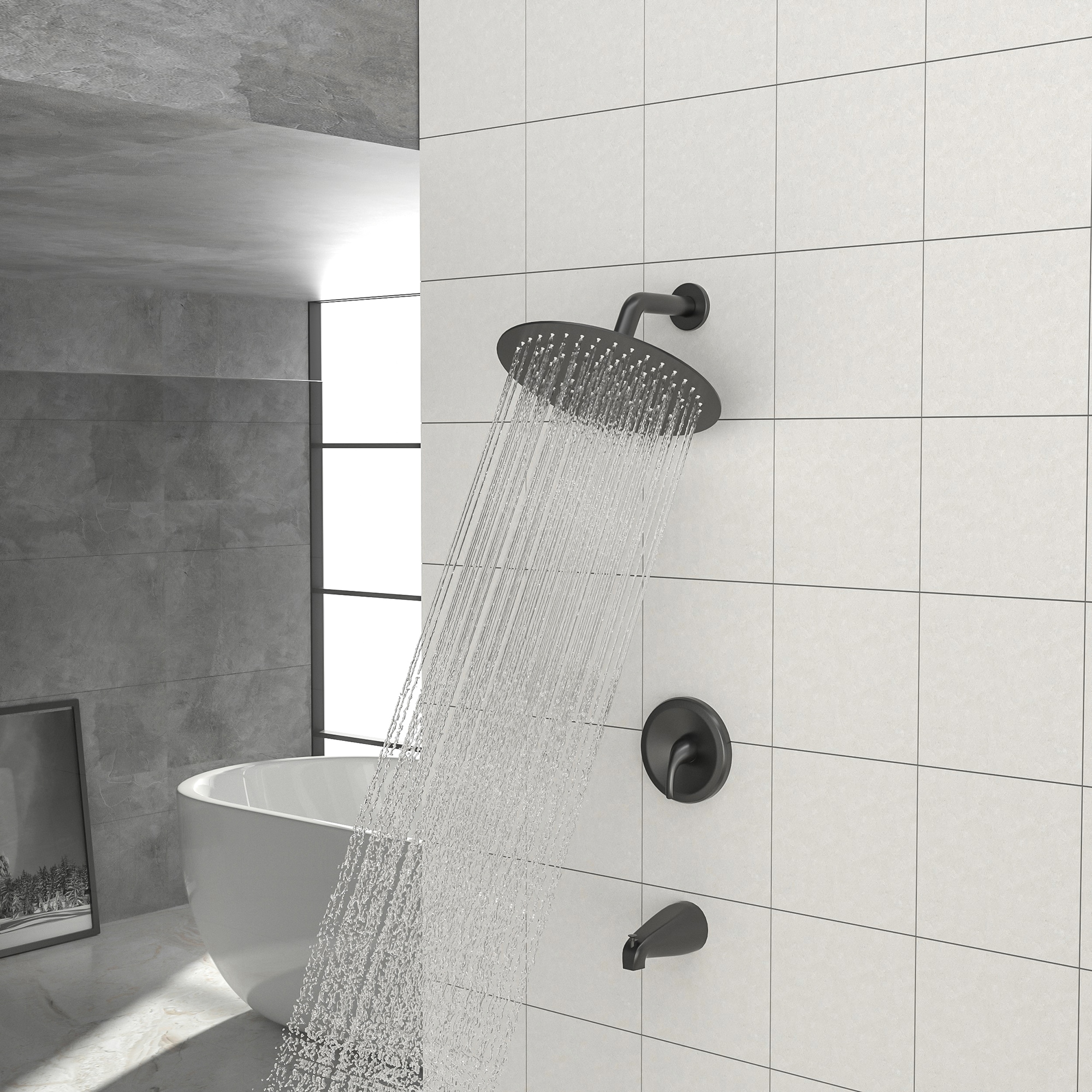 KICHAE KSHL008B Showerhead-Bar-Panels - View #7