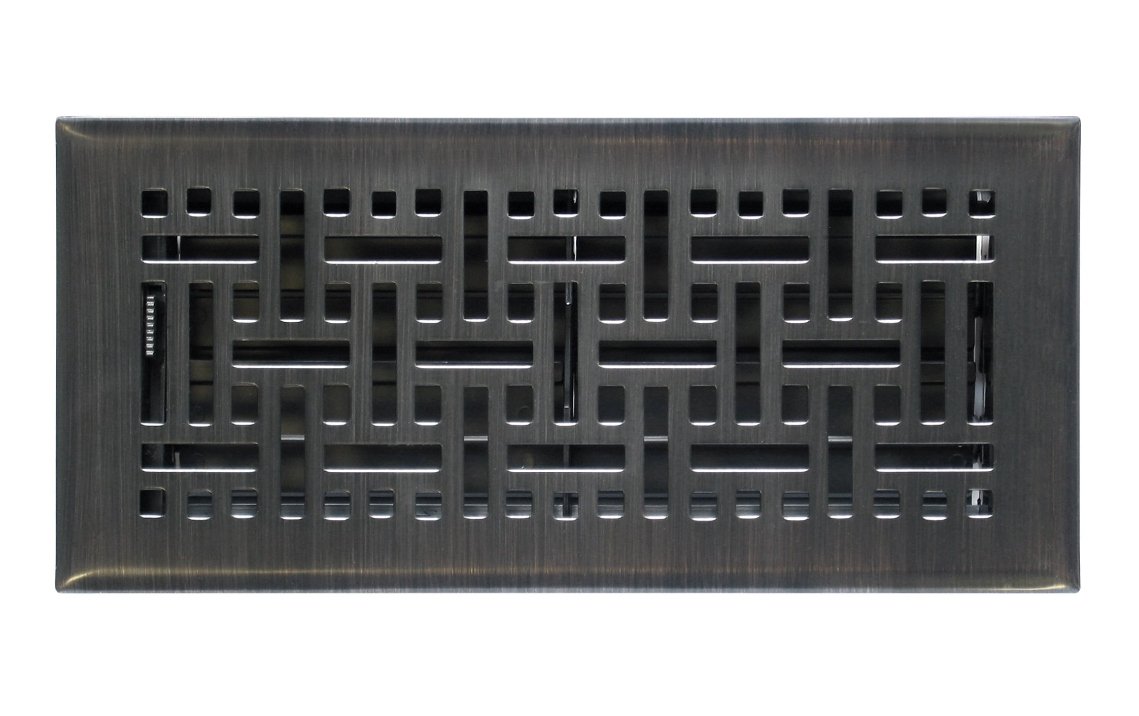 Accord Select AMFRRBB410 4-in x 10-in Steel Oil-Rubbed Bronze Floor Register