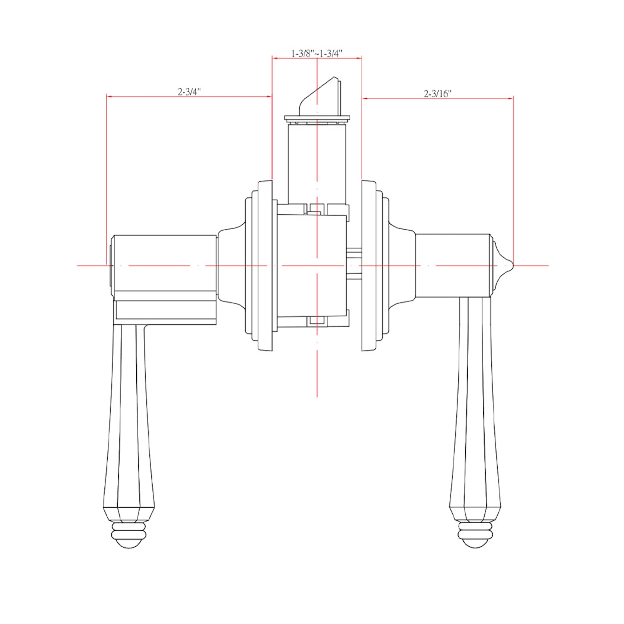 Delaney Hardware 360001 Door-Handles - View #2