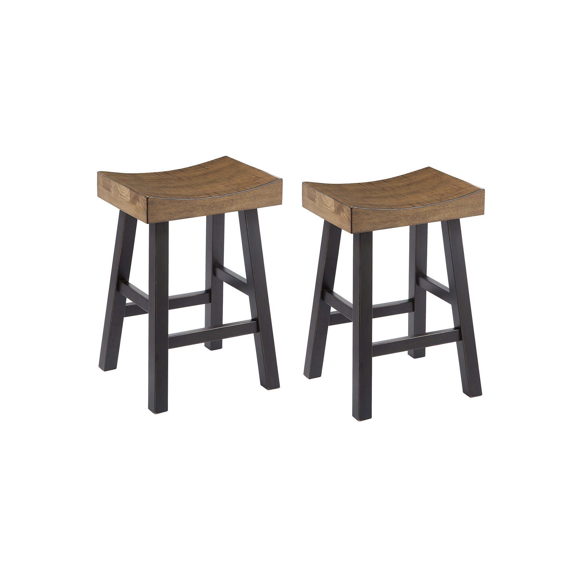 Signature Design by Ashley 420-845D Glosco White Counter Height Bar Stool Set of 2
