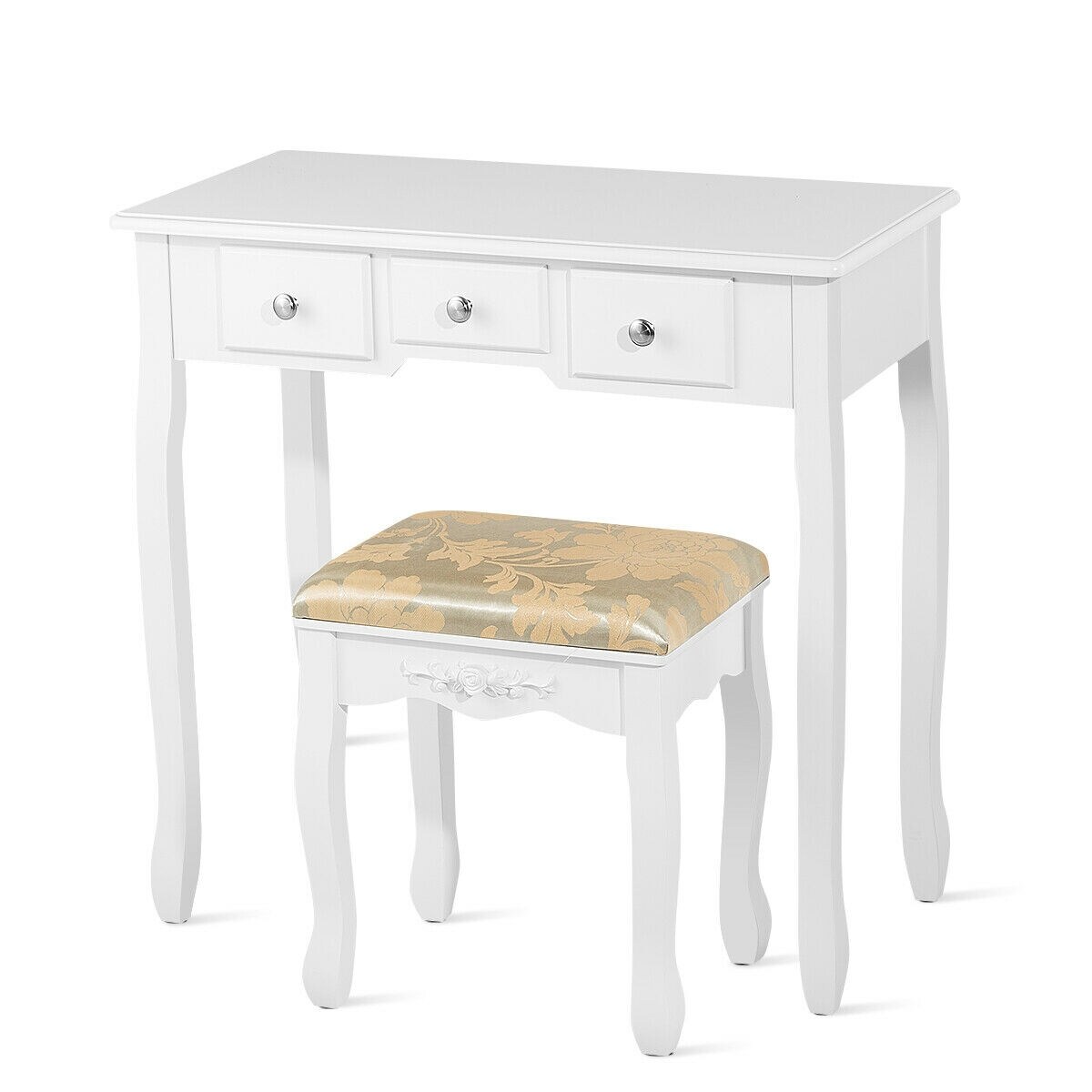 CASAINC WF-HYSN-66129WH Bedroom-Vanities - View #2