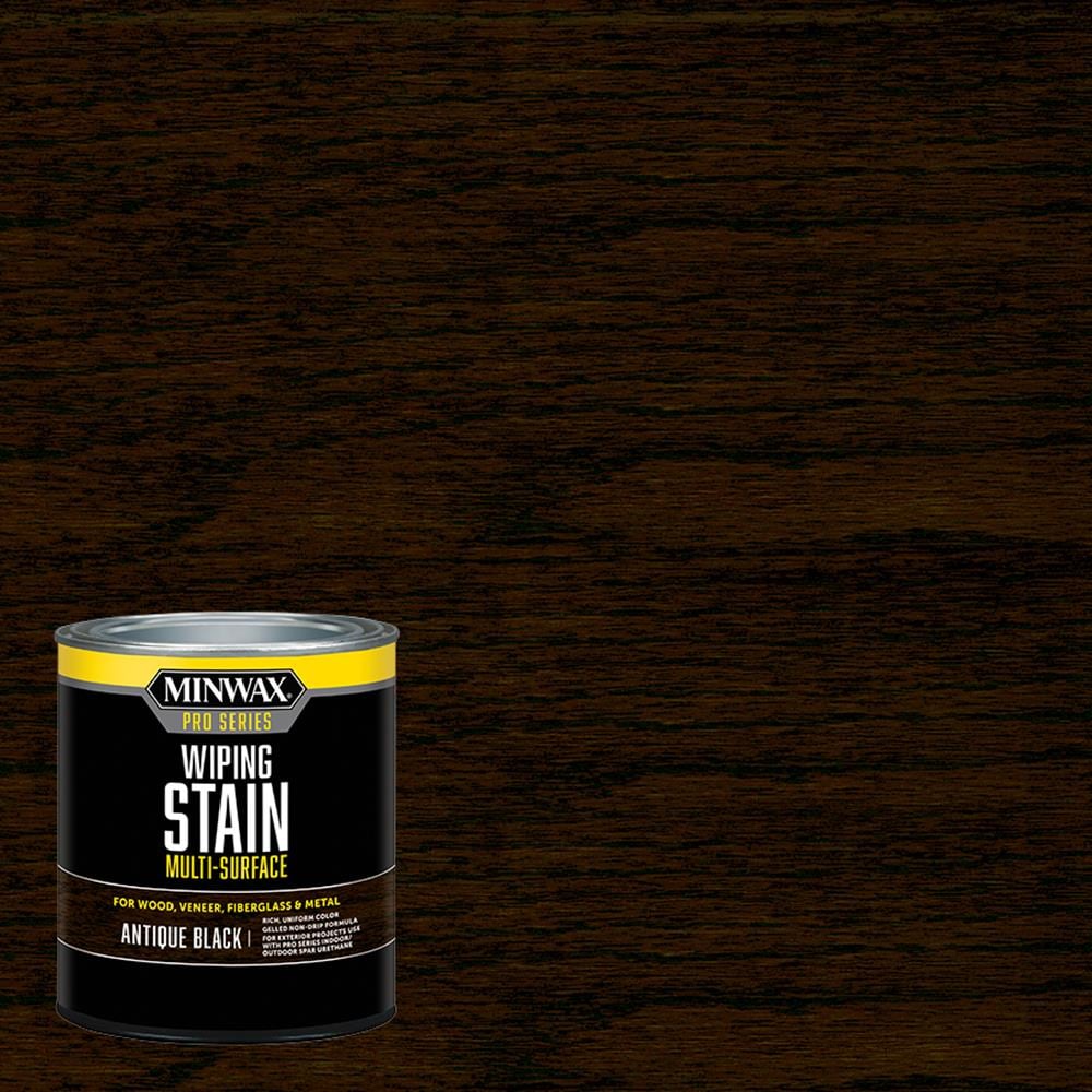 Minwax Pro Series Wiping Stain Oil-based Antique Black Semi