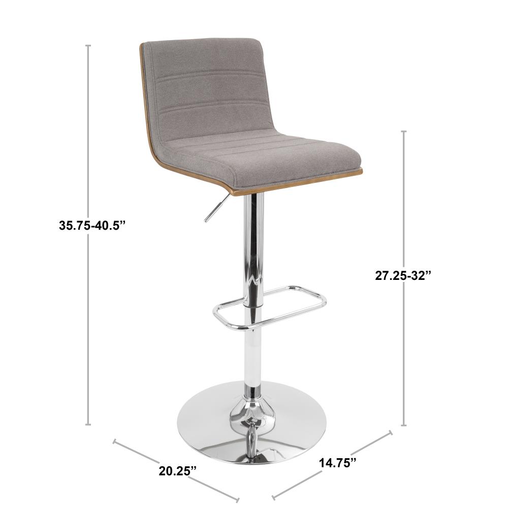 LumiSource BS-JY-VSR WL+BK stools - View #9
