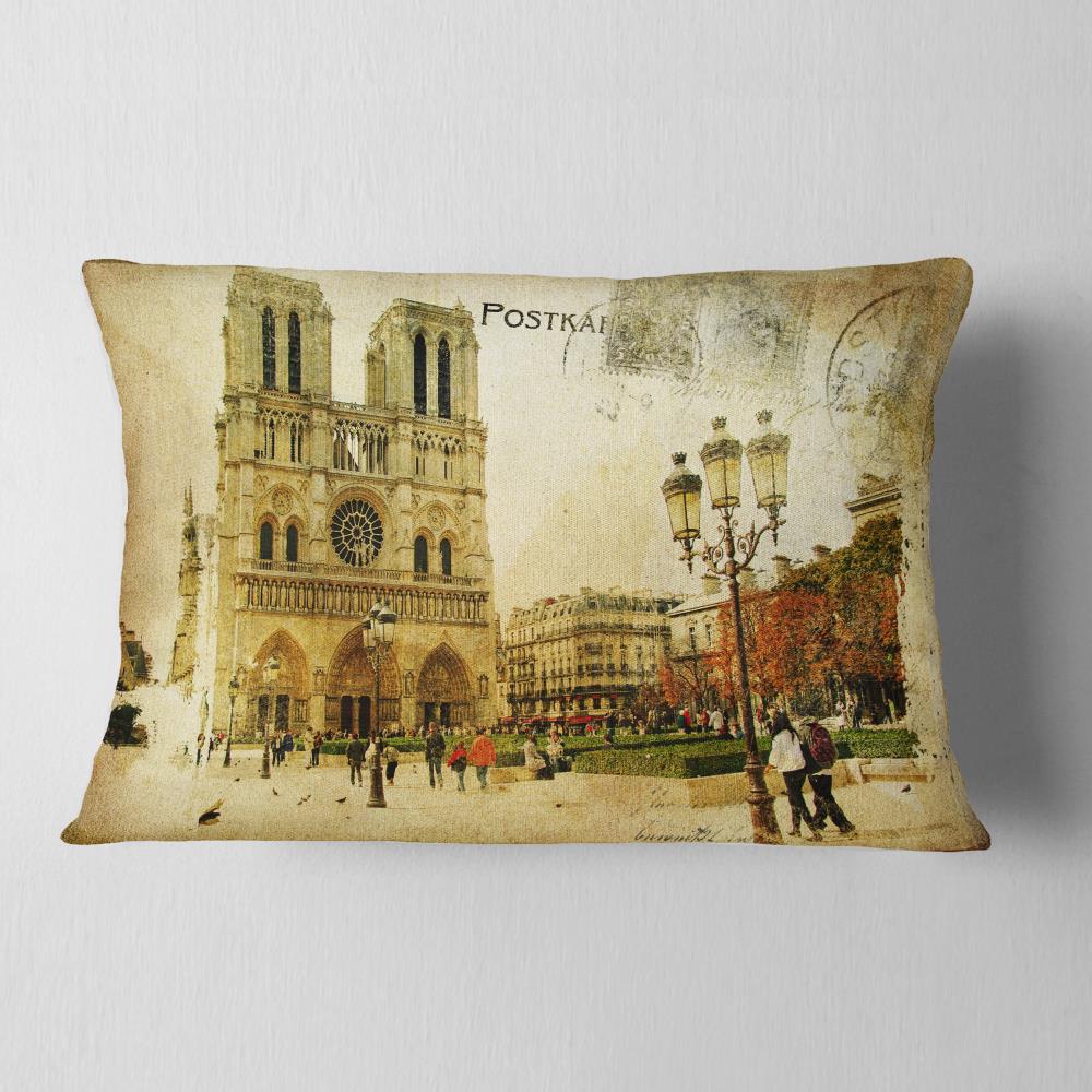 Designart CU6876-12-20 12-in x 20-in Green Indoor Decorative Pillow
